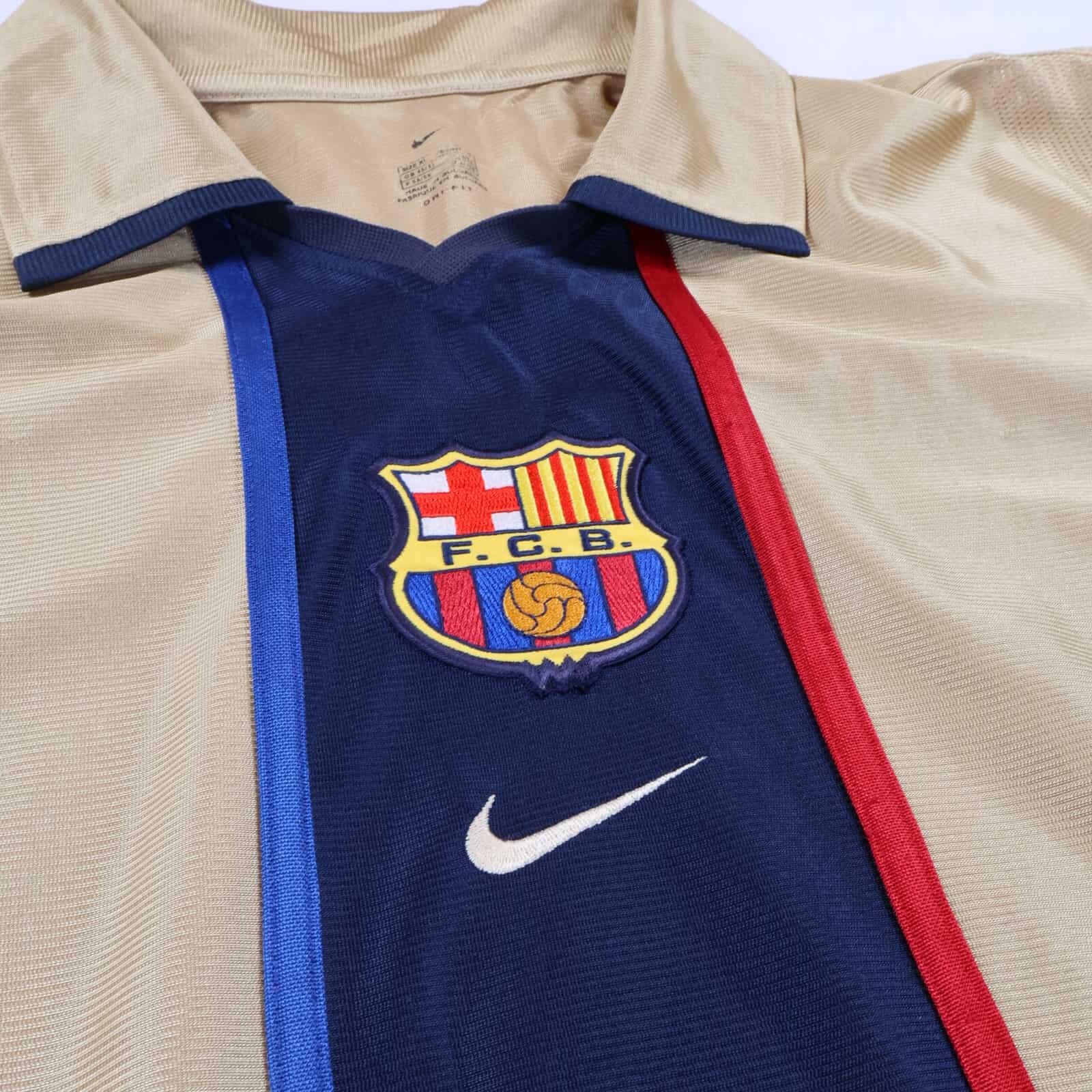 Barcelona 2001/03 Away Shirt - XL- BACK