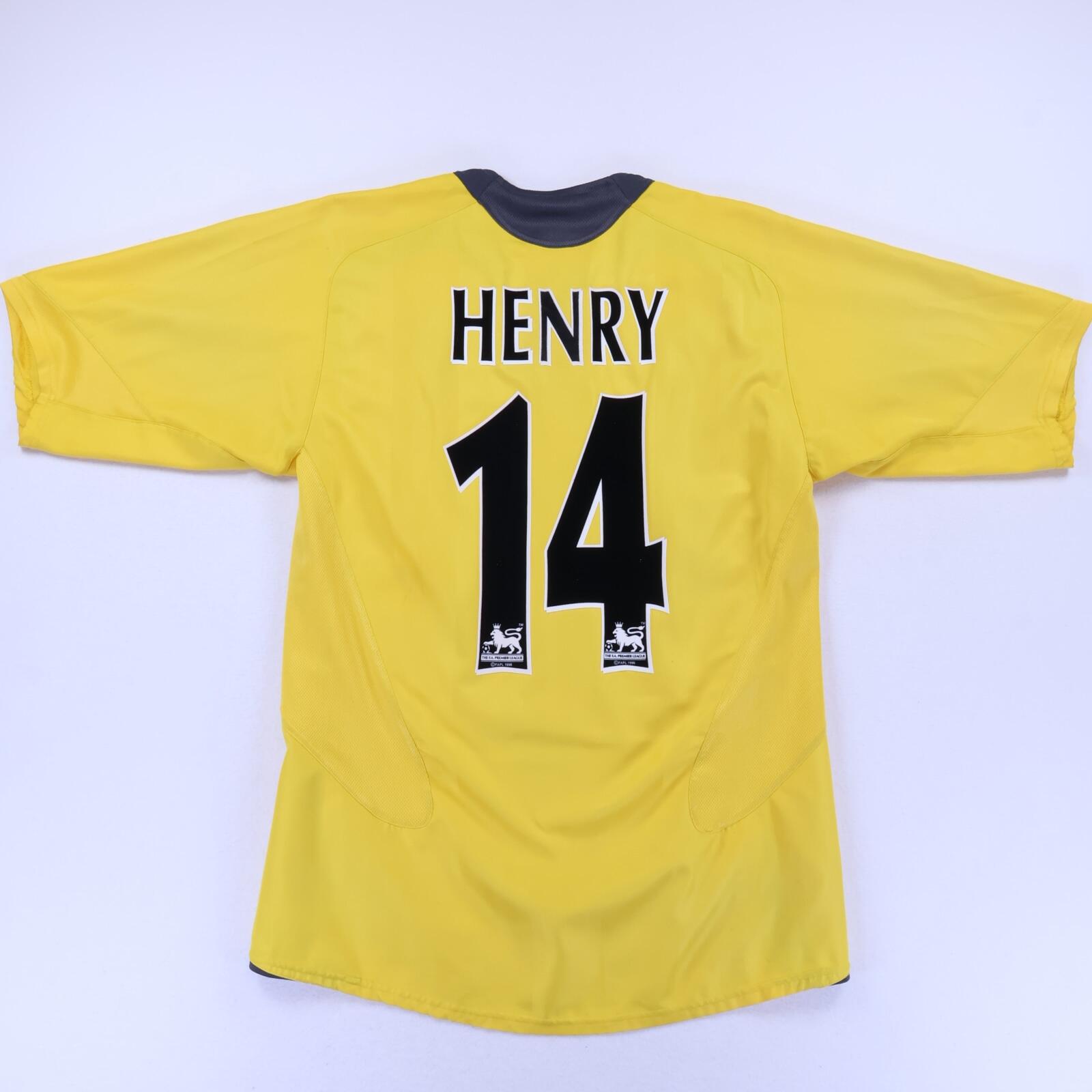 Arsenal Henry #14 2005/06 Away Shirt - M- FRONT
