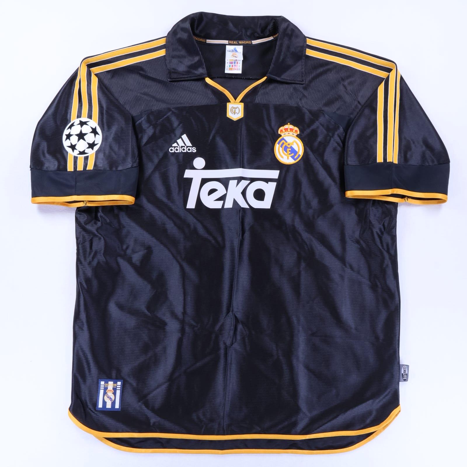Real Madrid Karembeu #22 1999/01 Away Shirt - XL- BACK