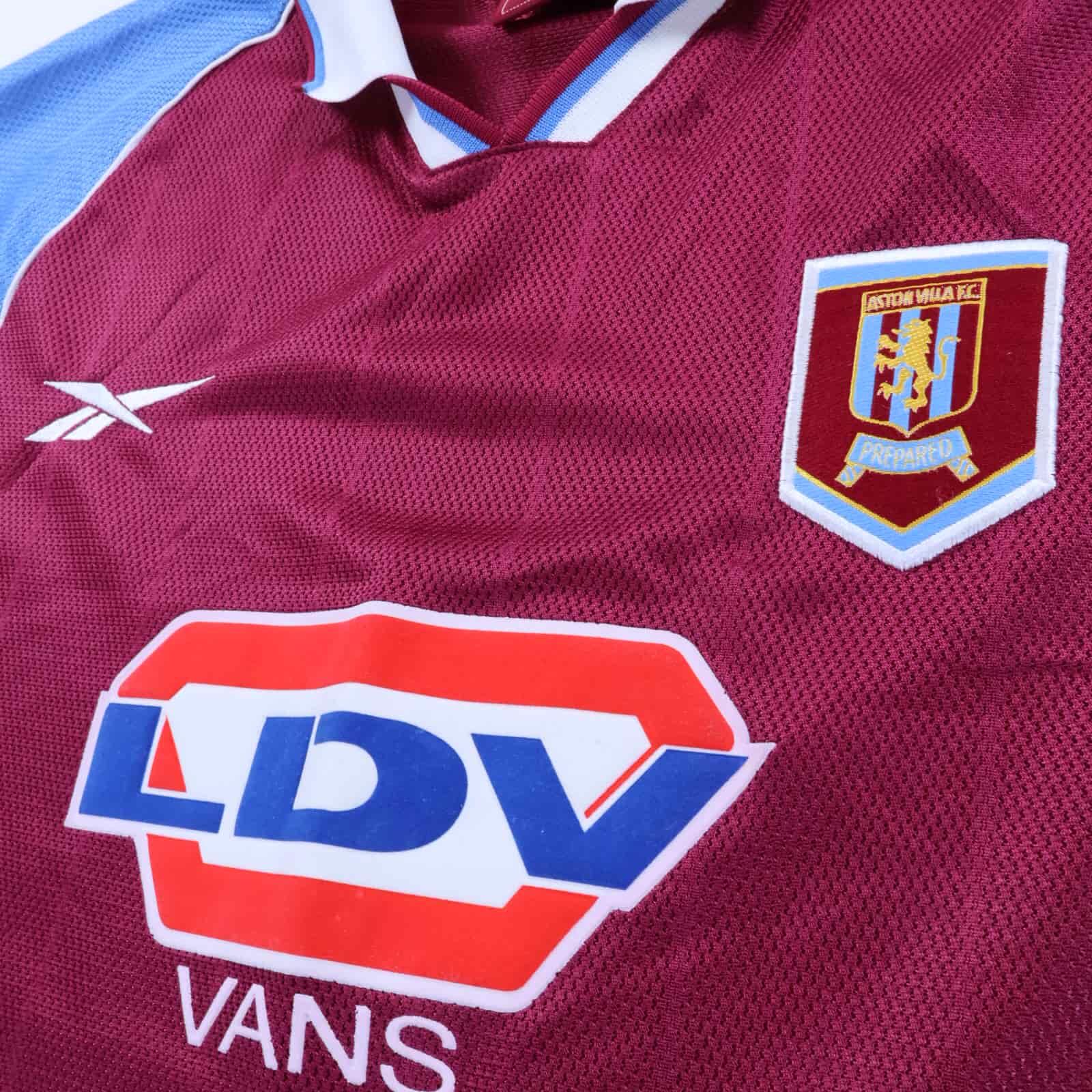 Aston Villa Barry #15 1998/99 Home Shirt - XL