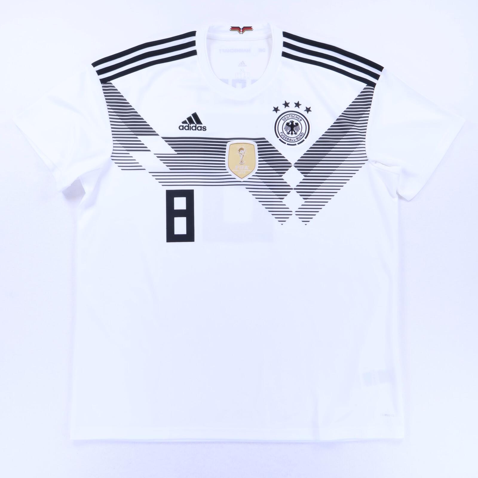 Germany Kroos #8 2018/19 Home Shirt - XL- BACK