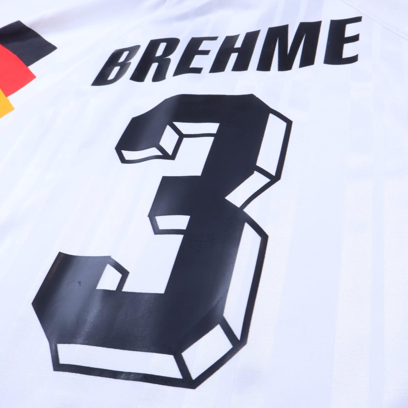 Germany Brehme #3 1992/94 Home Shirt - XL- TAGS