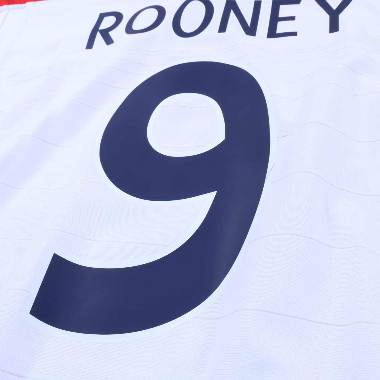 England Rooney #9 2003/05 Home Shirt - Reversible - M