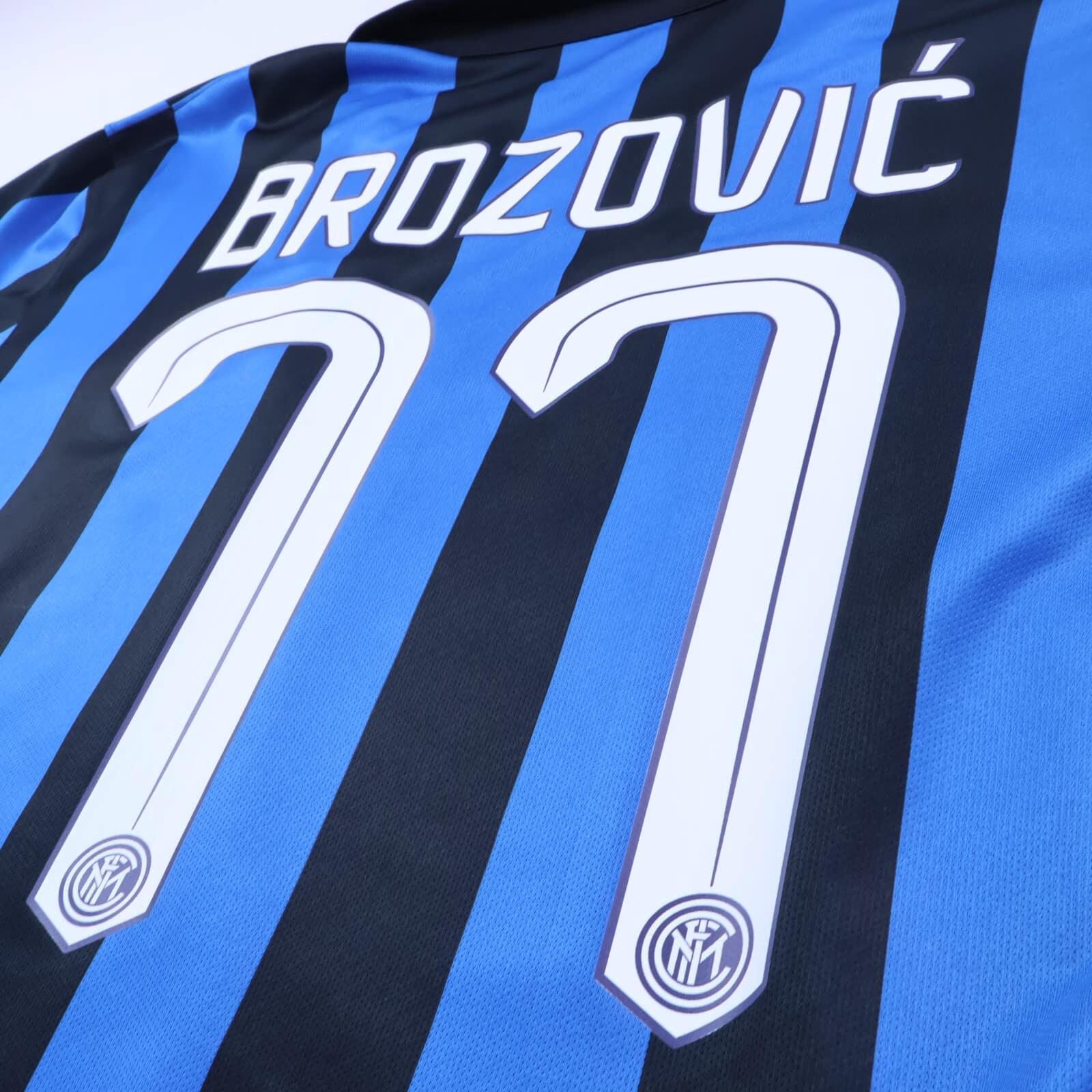 Inter Milan Brozovic #77 2015/16 Home Shirt - L- TAGS