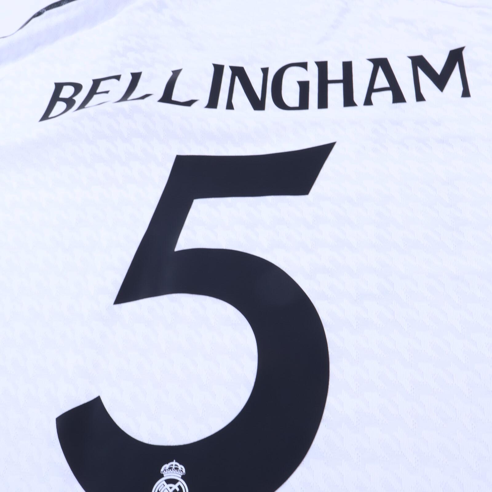 Real Madrid Bellingham #5 2024/25 Home Shirt - XL