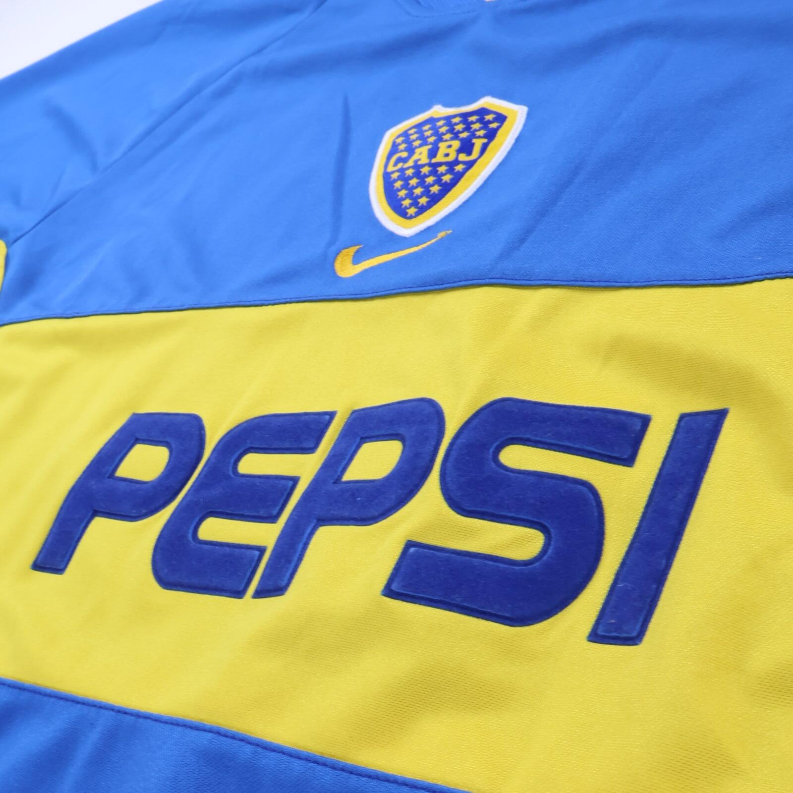 Boca Juniors Tevez #9 2002/03 Home Shirt - XL