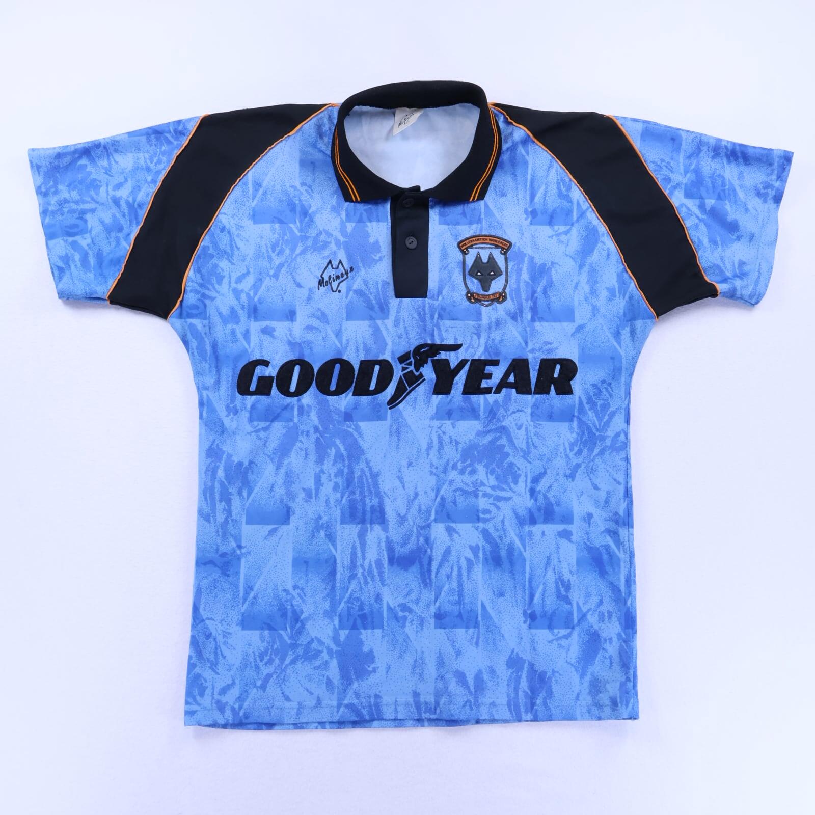 Wolverhampton Wanderers F.C 1991/92 Away Shirt - M- FRONT