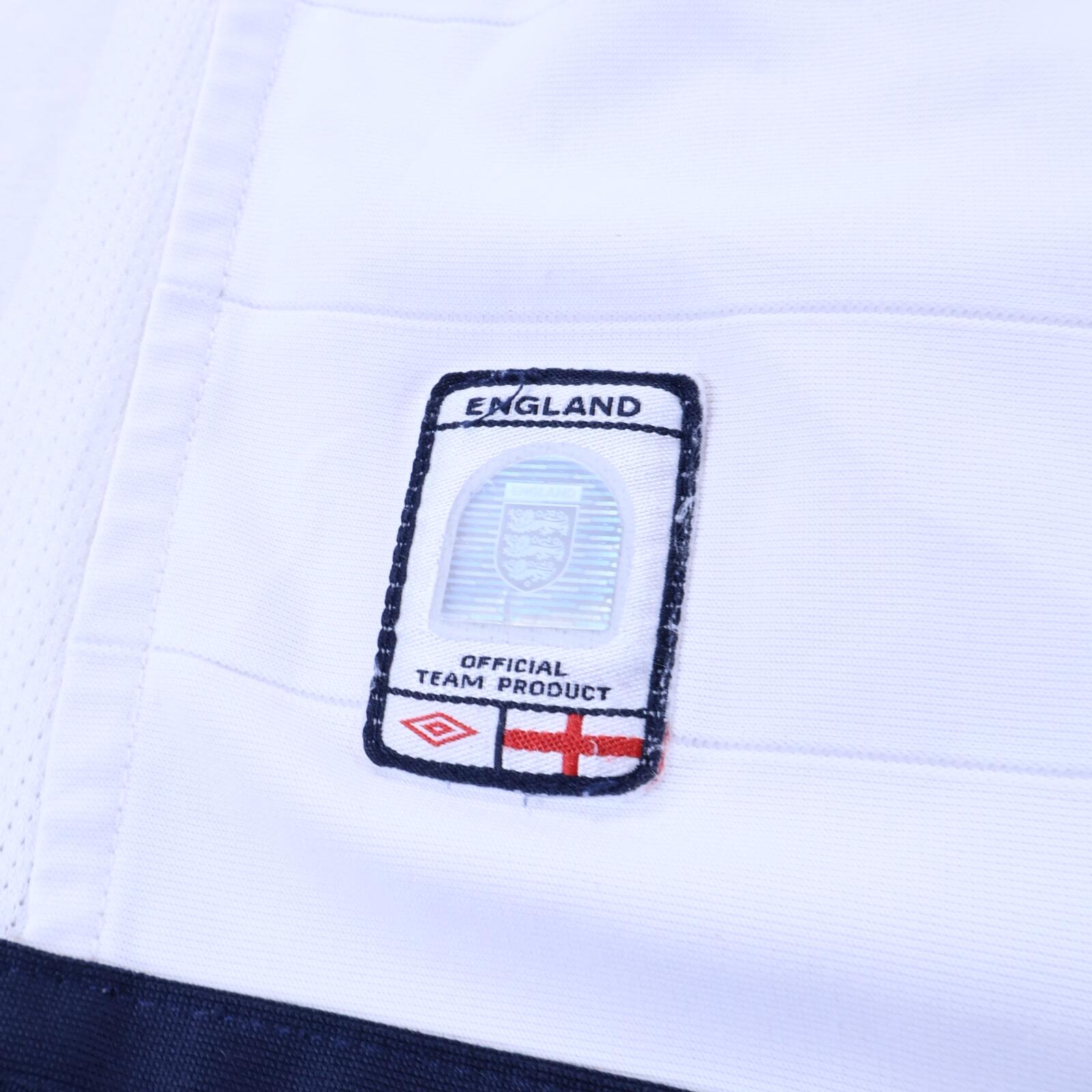 England Rooney #9 2003/05 Home Shirt - Reversible - XL