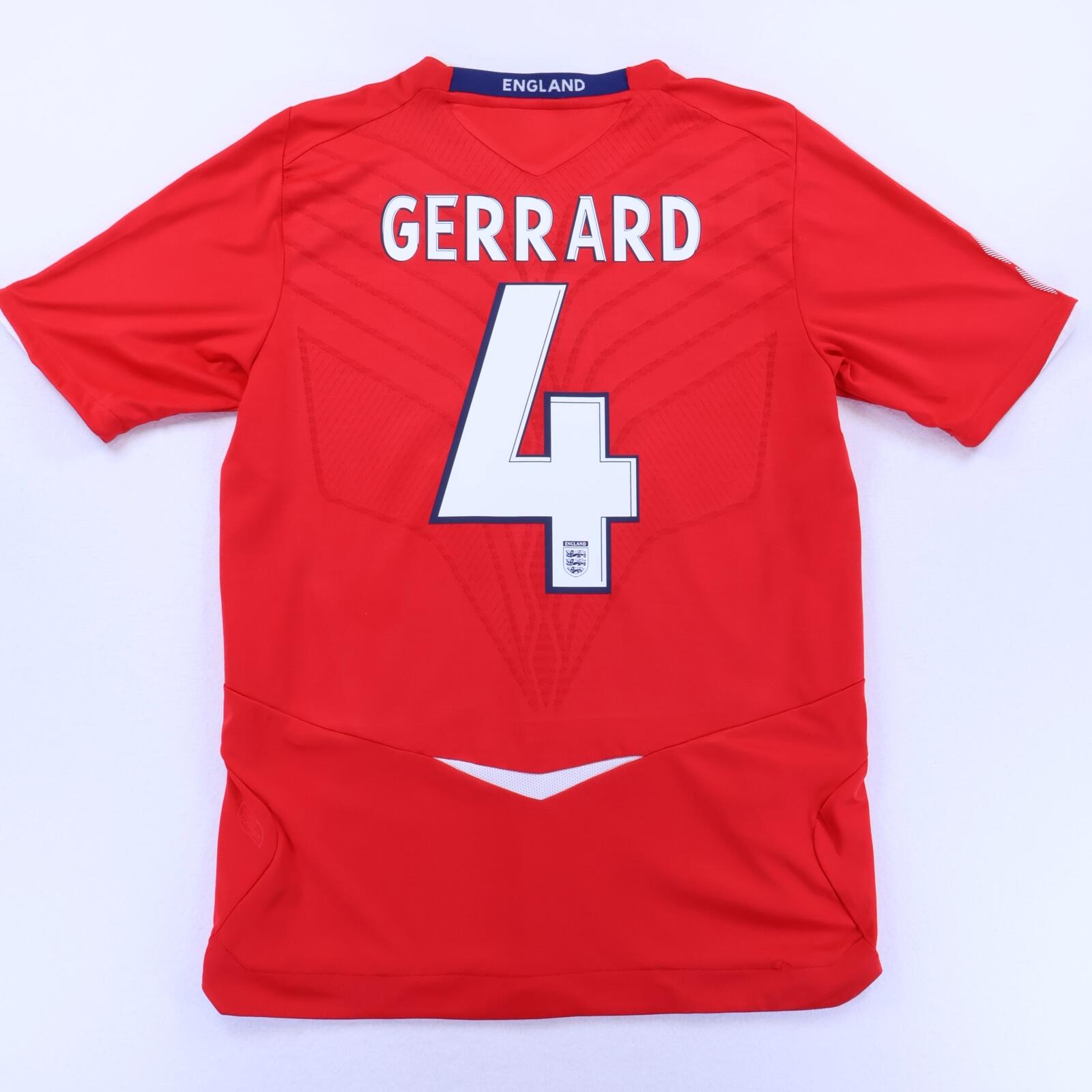 England Gerrard #4 2008/10 Away Shirt - XL- FRONT