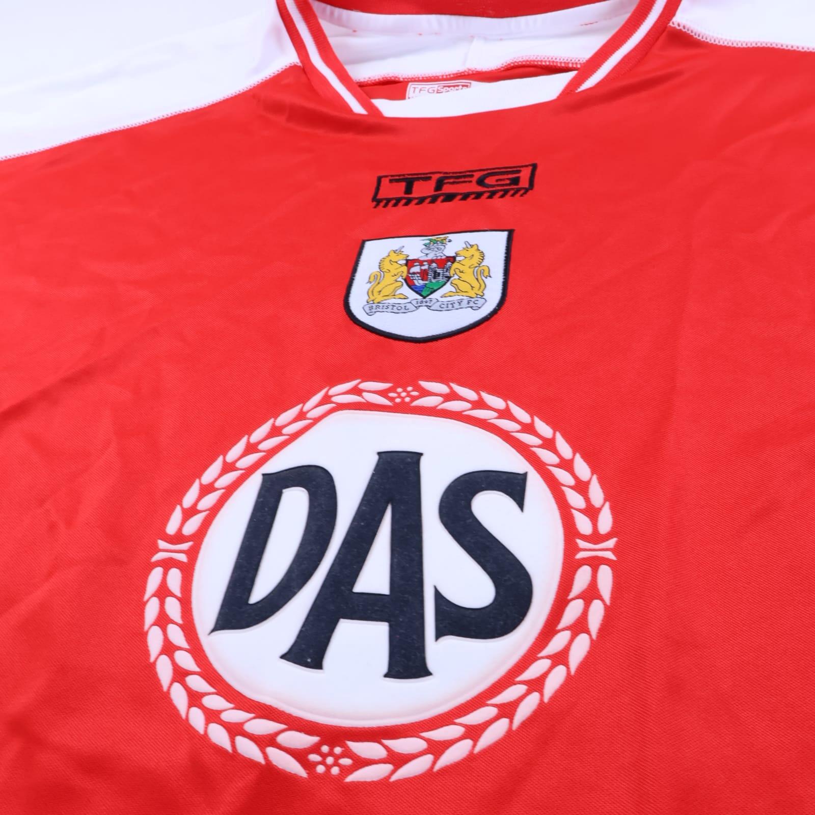 Bristol City F.C 2003/04 Home Shirt - 2XL- BACK
