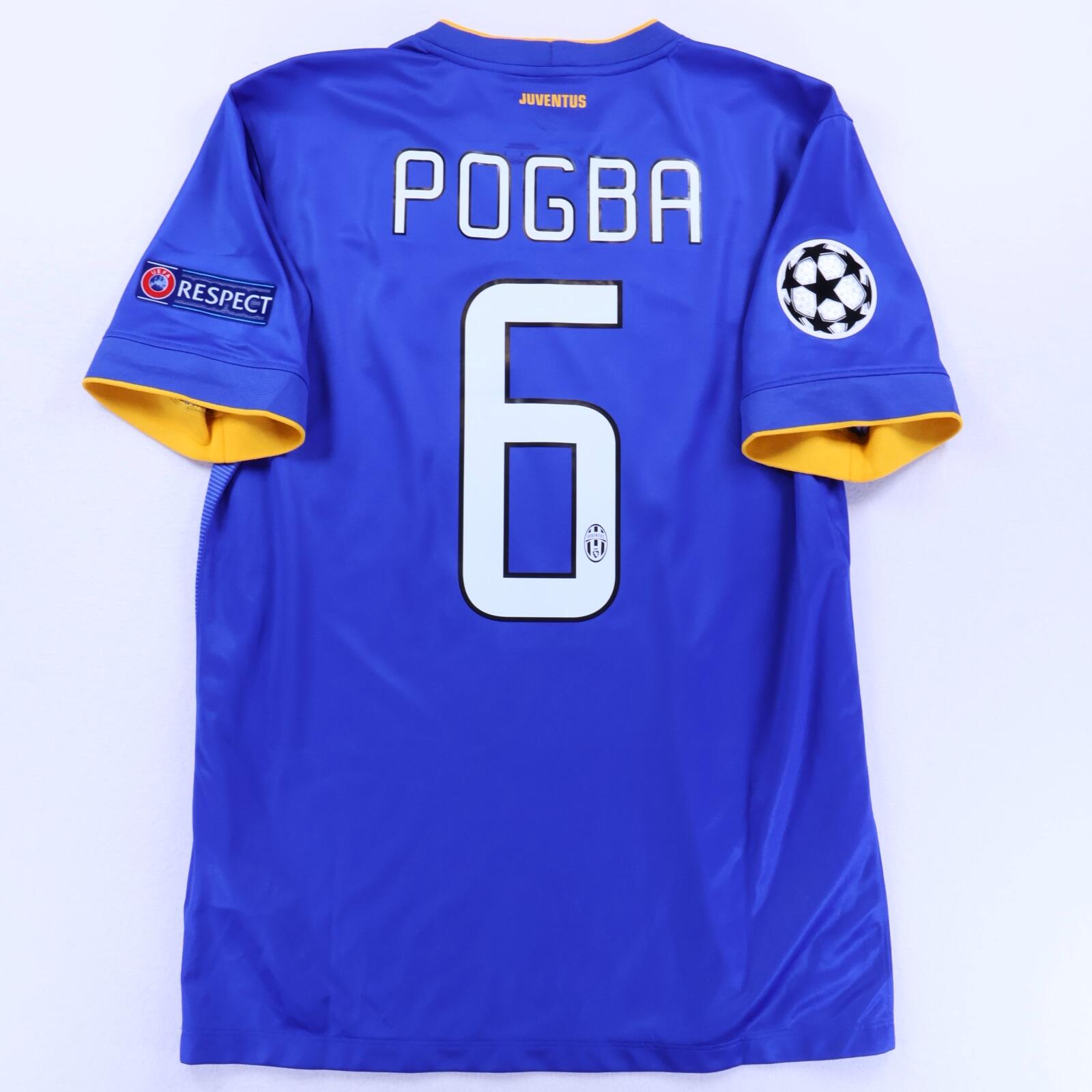 Juventus Pogba #6 2014/15 Away Shirt - M- FRONT