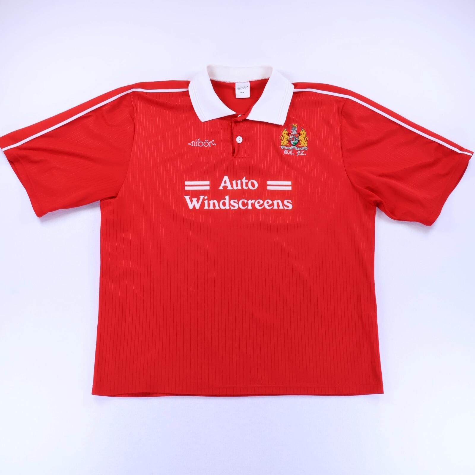 Bristol City F.C 1994/96 Home Shirt - XL- FRONT
