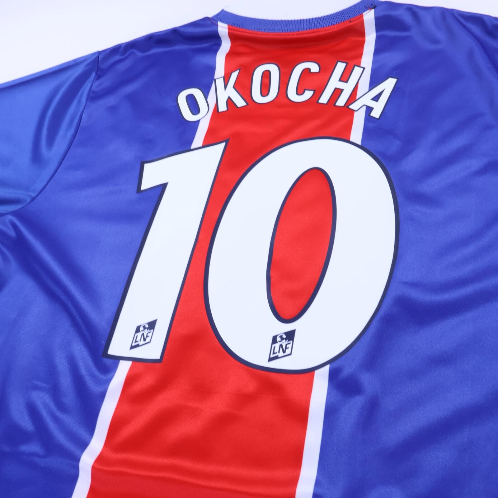 Paris Saint-Germain F.C Okocha #10 1995/96 Home Shirt - L- TAGS