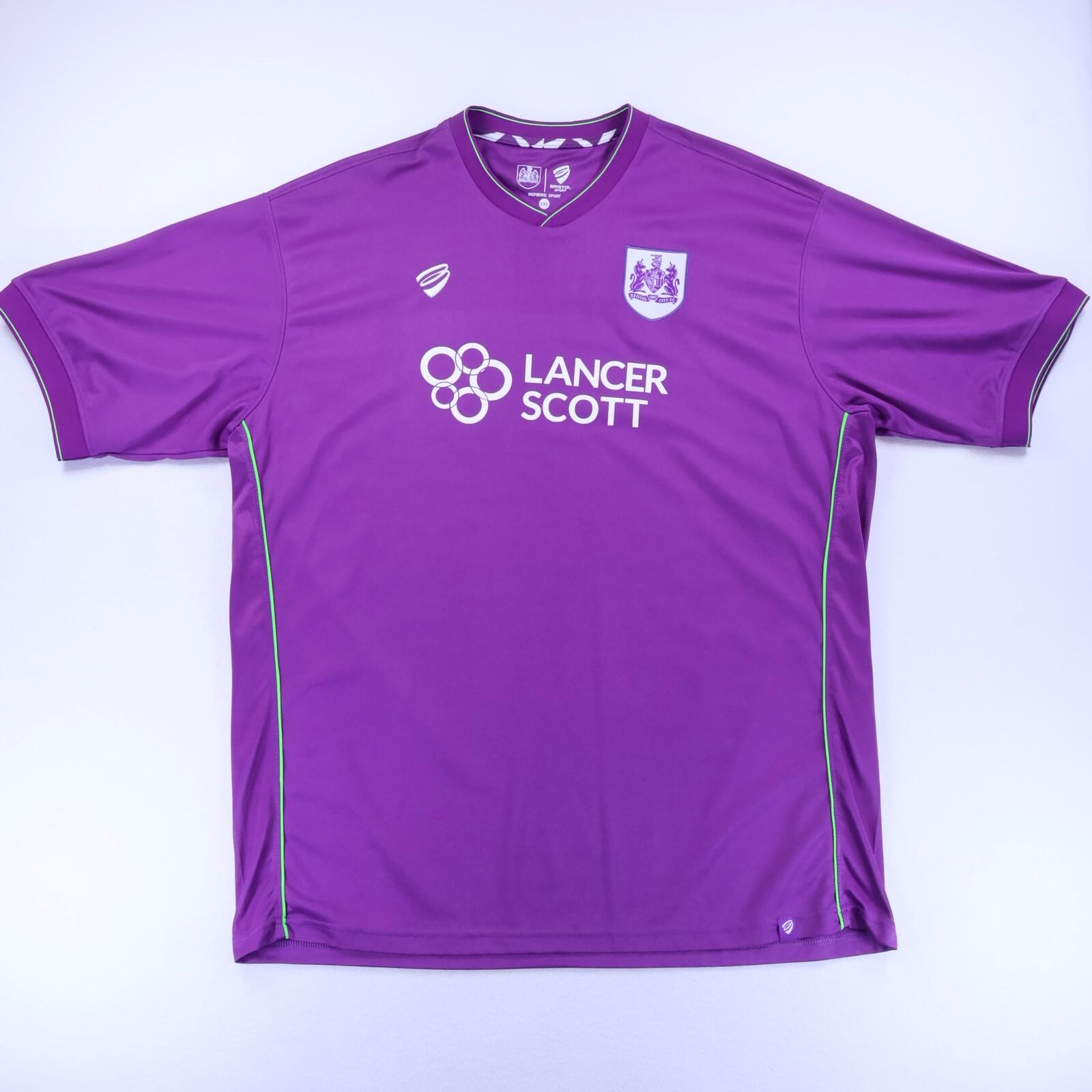 Bristol City F.C 2017/18 Away Shirt - 5XL- FRONT