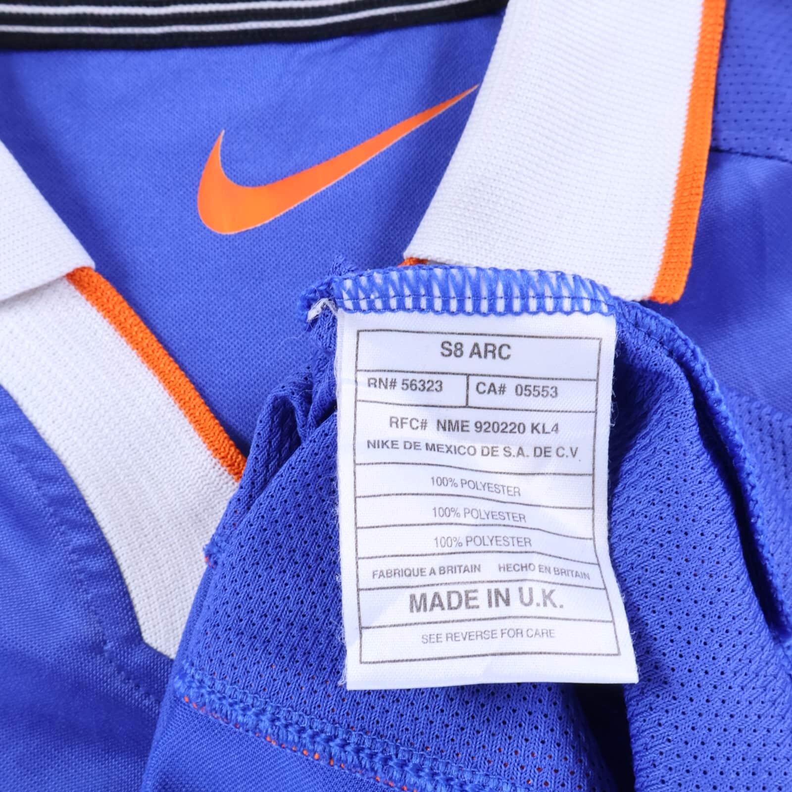 Netherlands Kluivert #9 1998/00 Away Shirt - L