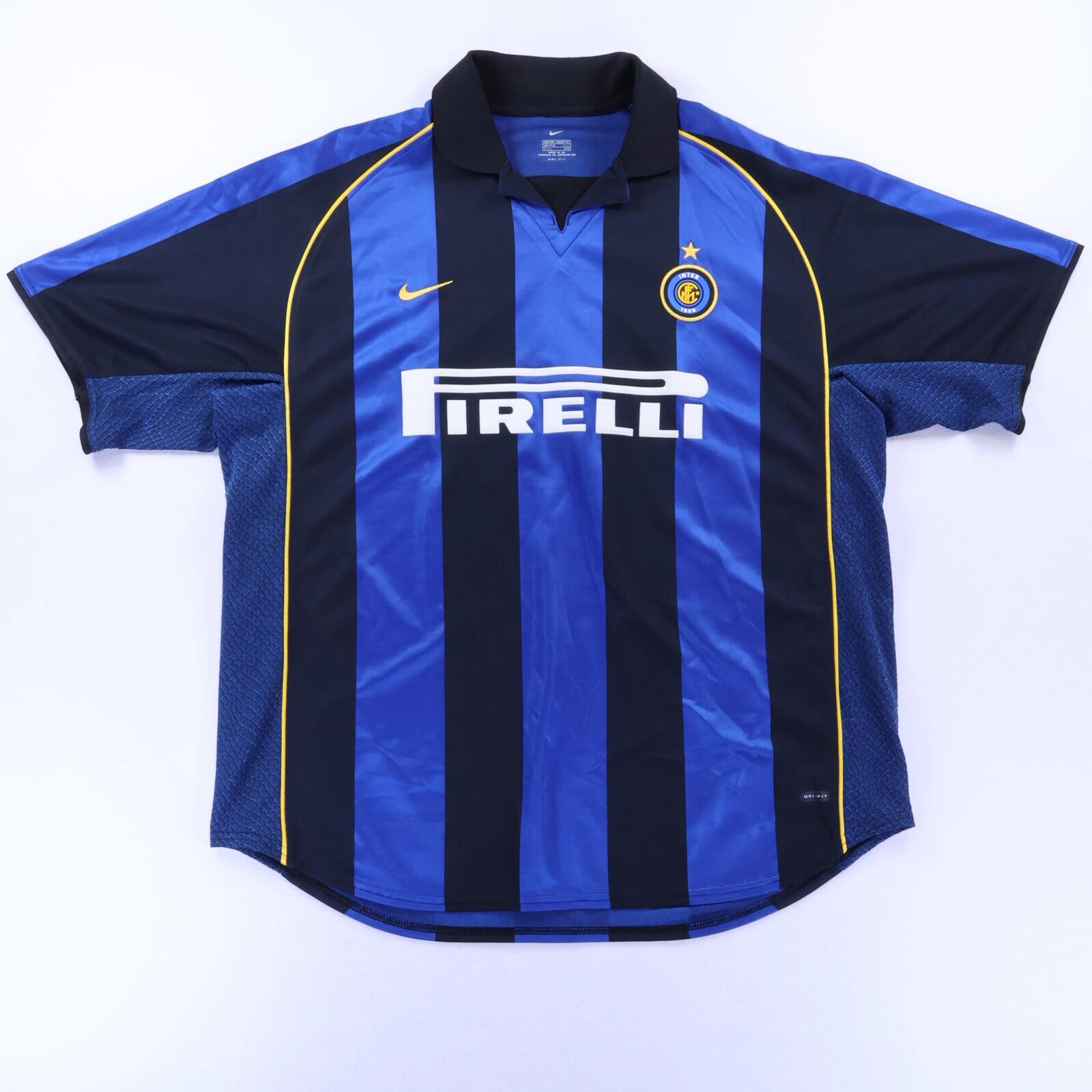 Inter Milan Ronaldo #9 2001/02 Home Shirt - XXL- BACK