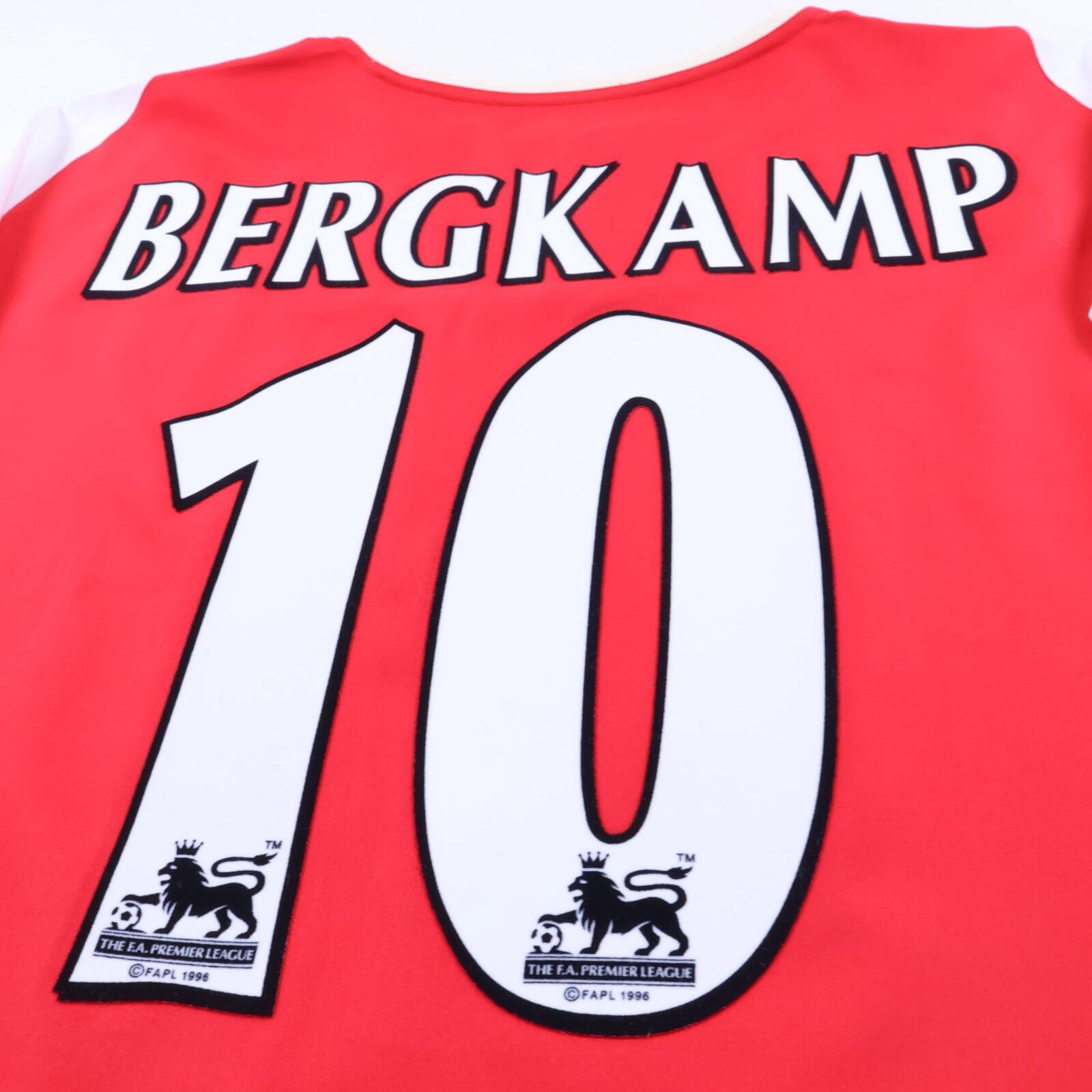 Arsenal Bergkamp #10 2002/04 Home Shirt - XL- TAGS