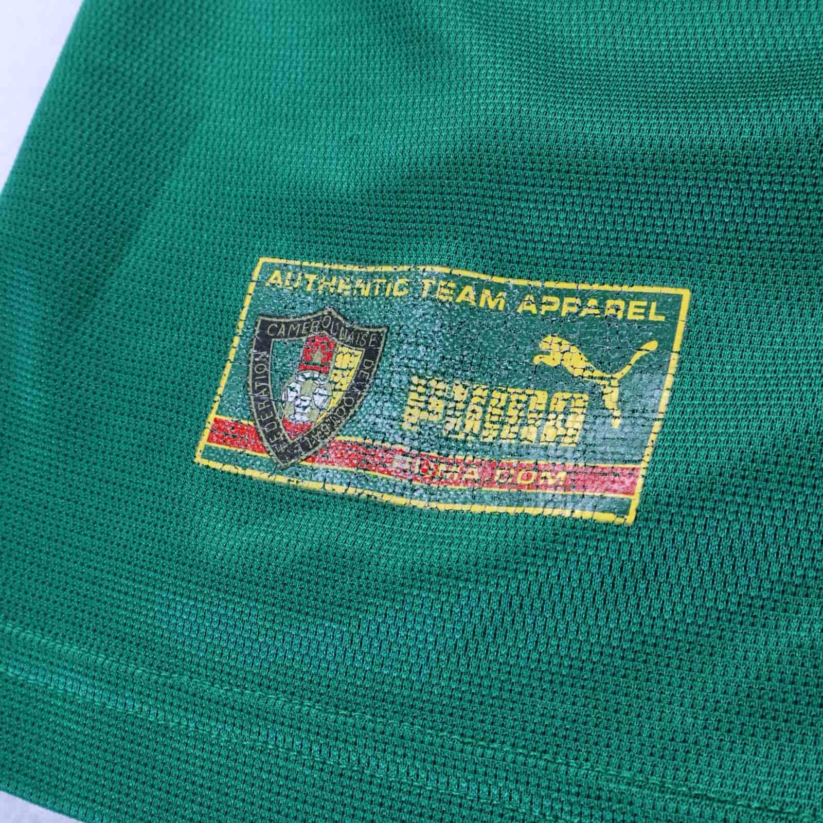Cameroon Eto'O #9 2002/03 Home Shirt - L
