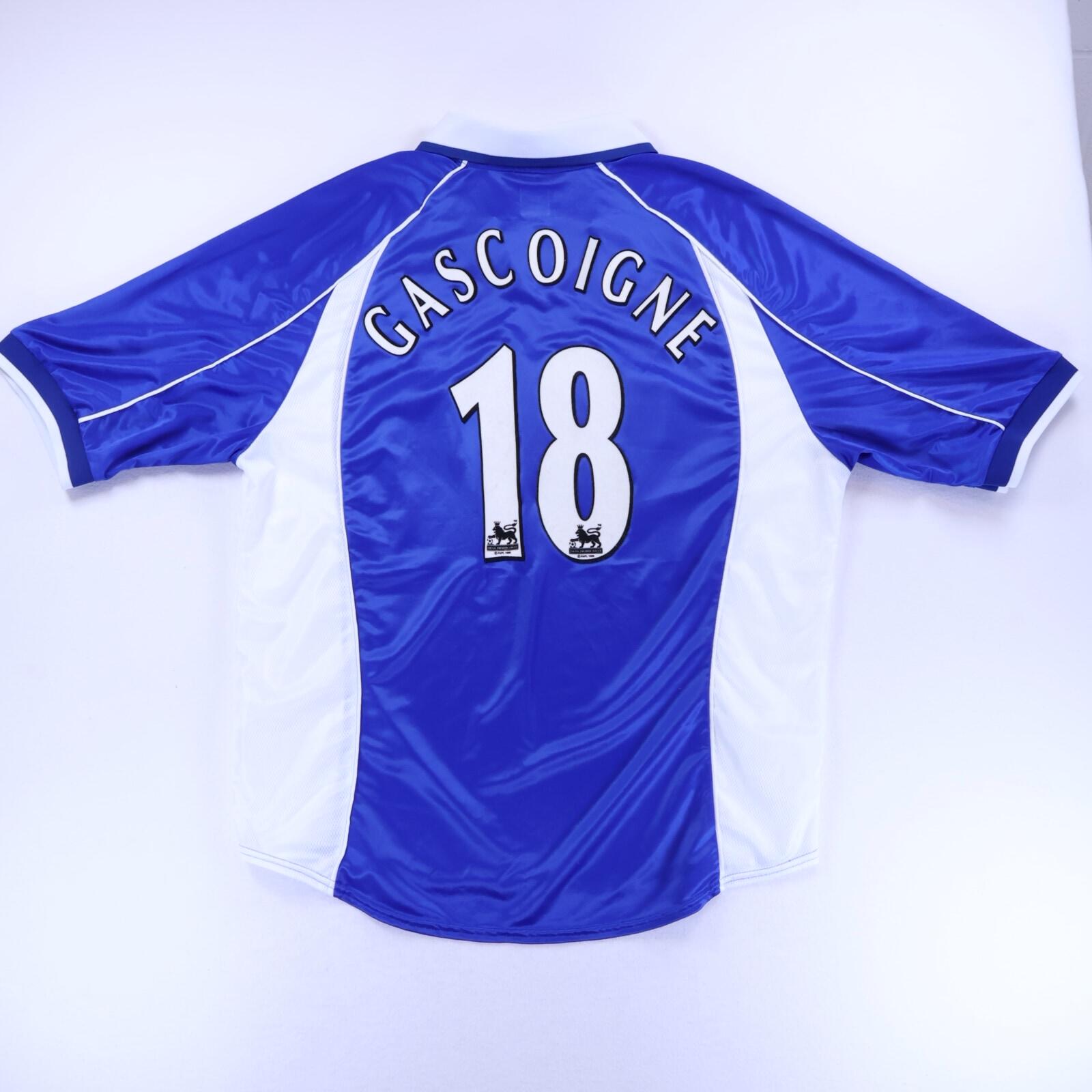 Everton Gascoigne #18 2000/02 Home Shirt - XL- FRONT