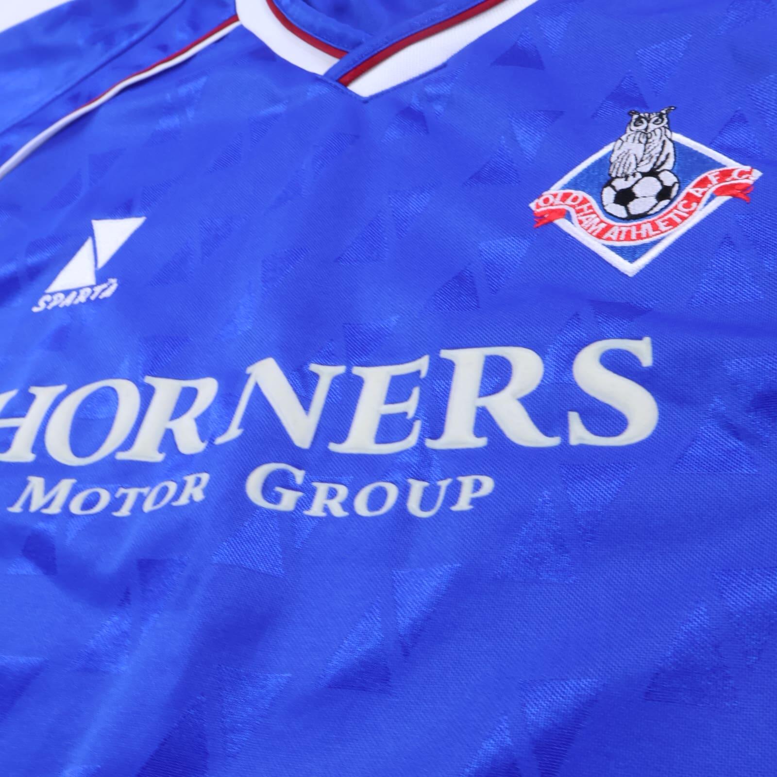 Oldham Athletic 2003/04 Home Shirt - M- BACK