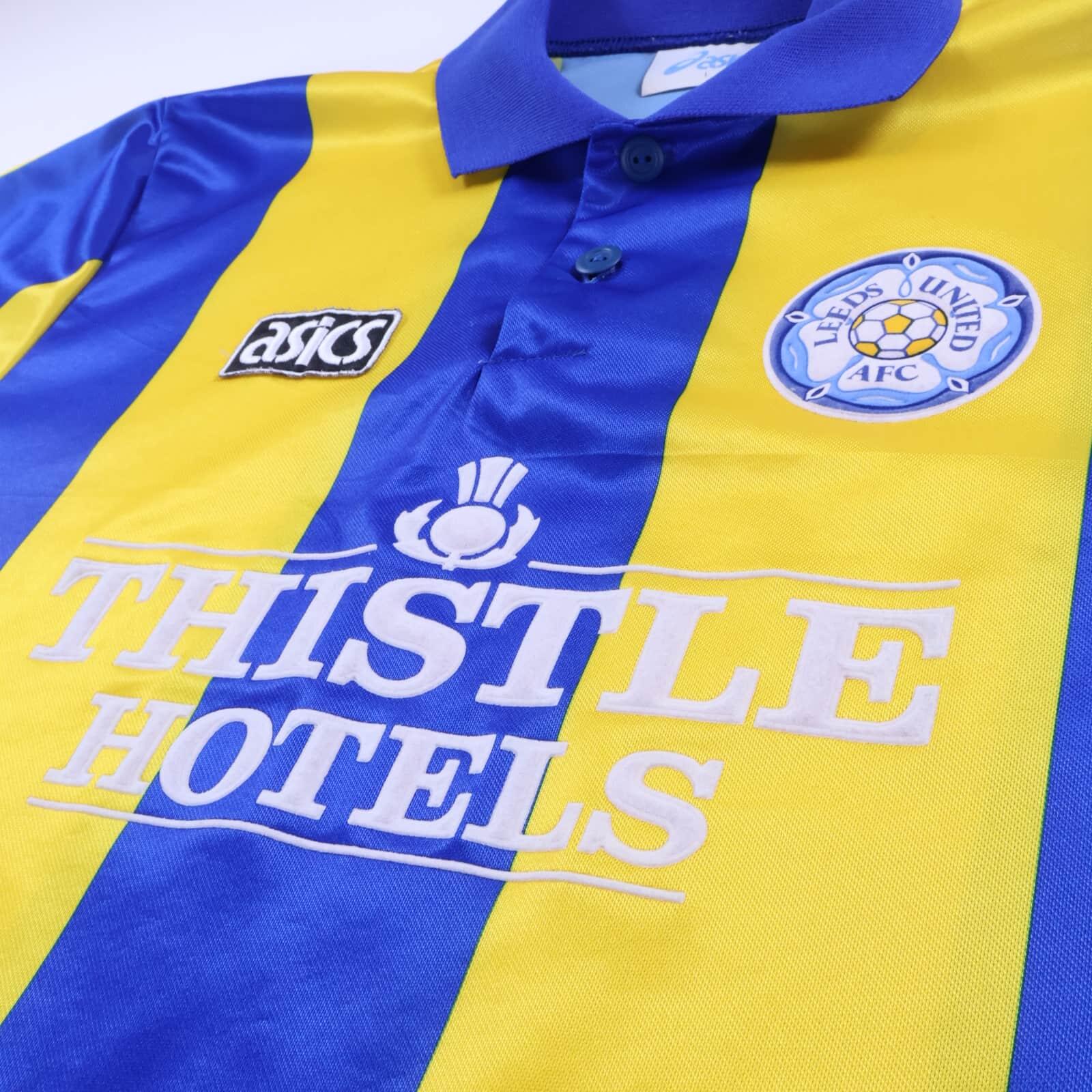 Leeds United 1993/95 Away Shirt - L- BACK