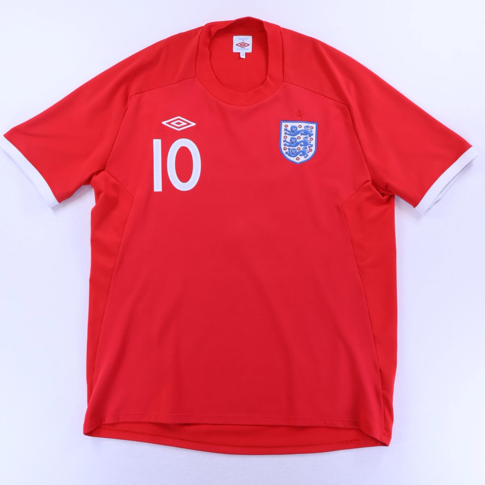 England Rooney #10 2010/11 Away Shirt - XL- BACK