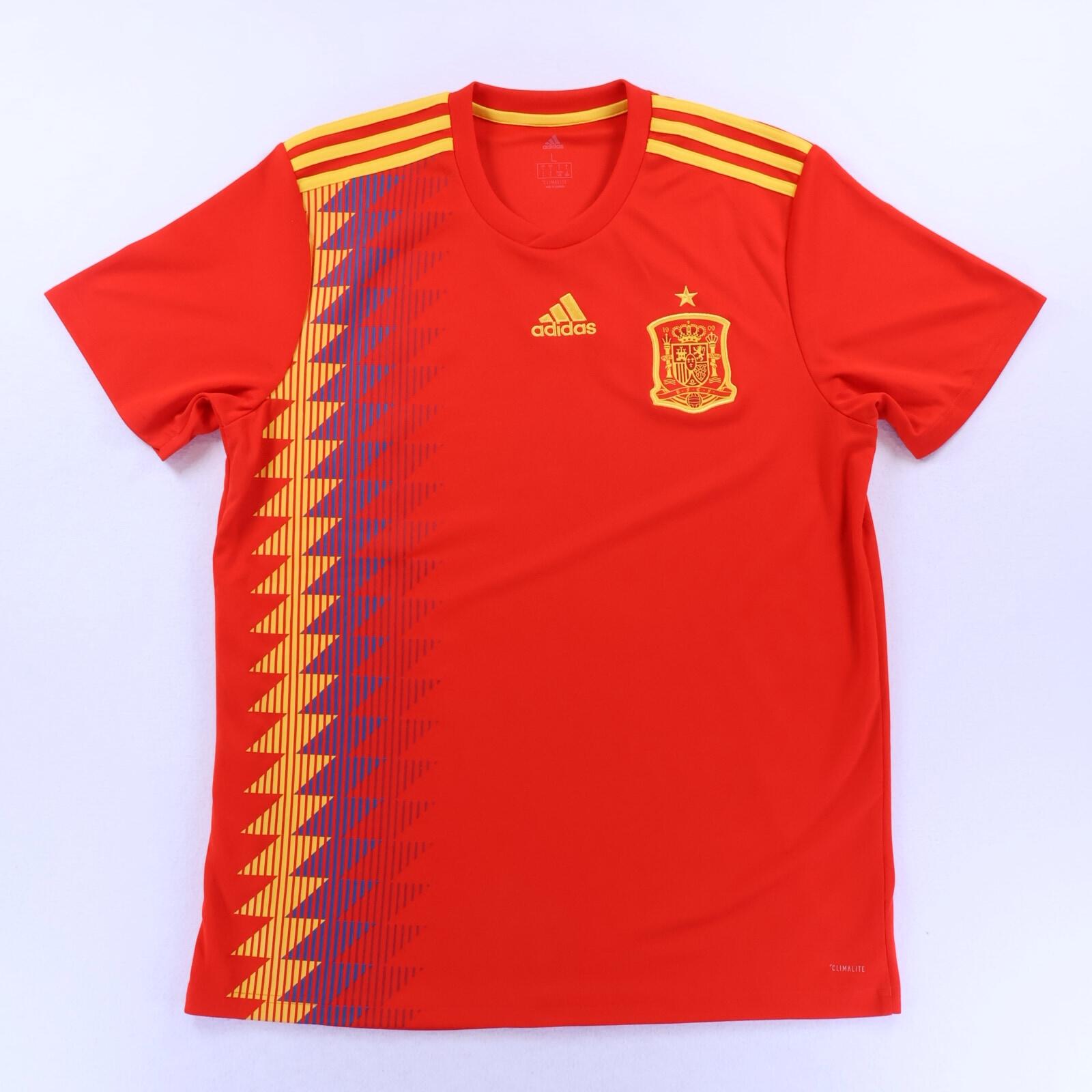 Spain 2018/ World Cup Home Shirt - L- FRONT