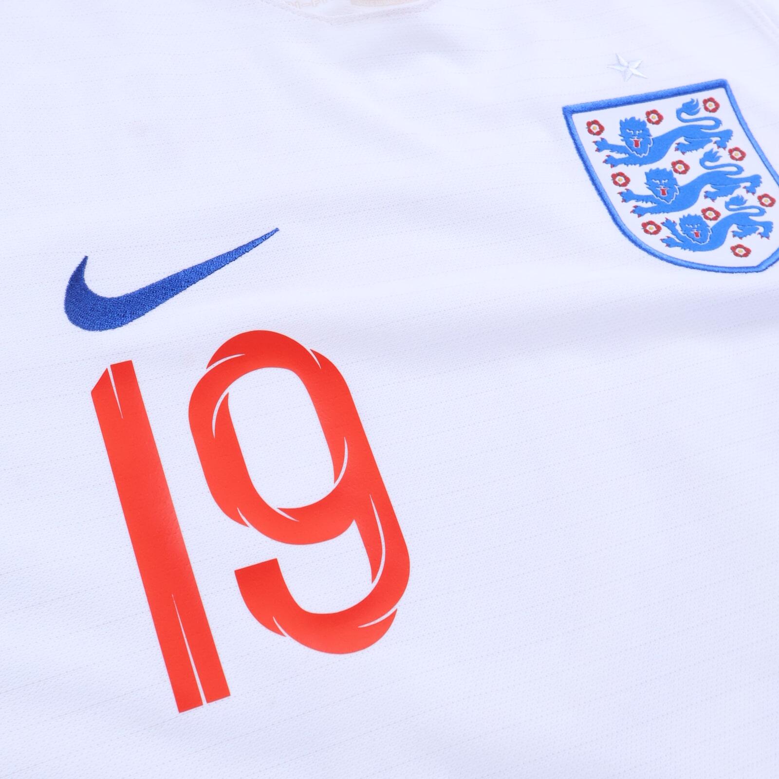 England Rashford #19 2018/19 Home Shirt - M