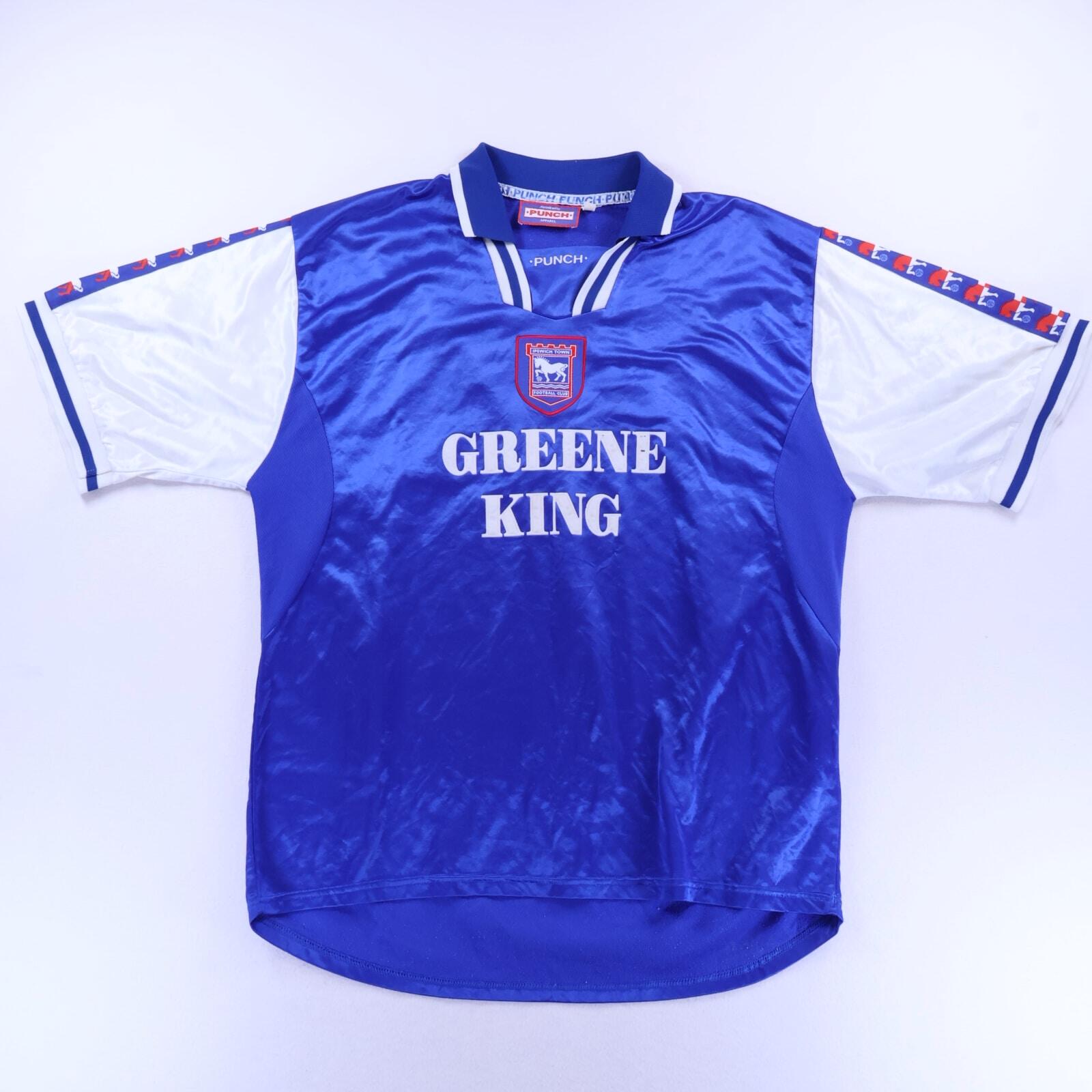 Ipswich Town 1997/99 Home Shirt - XL- FRONT