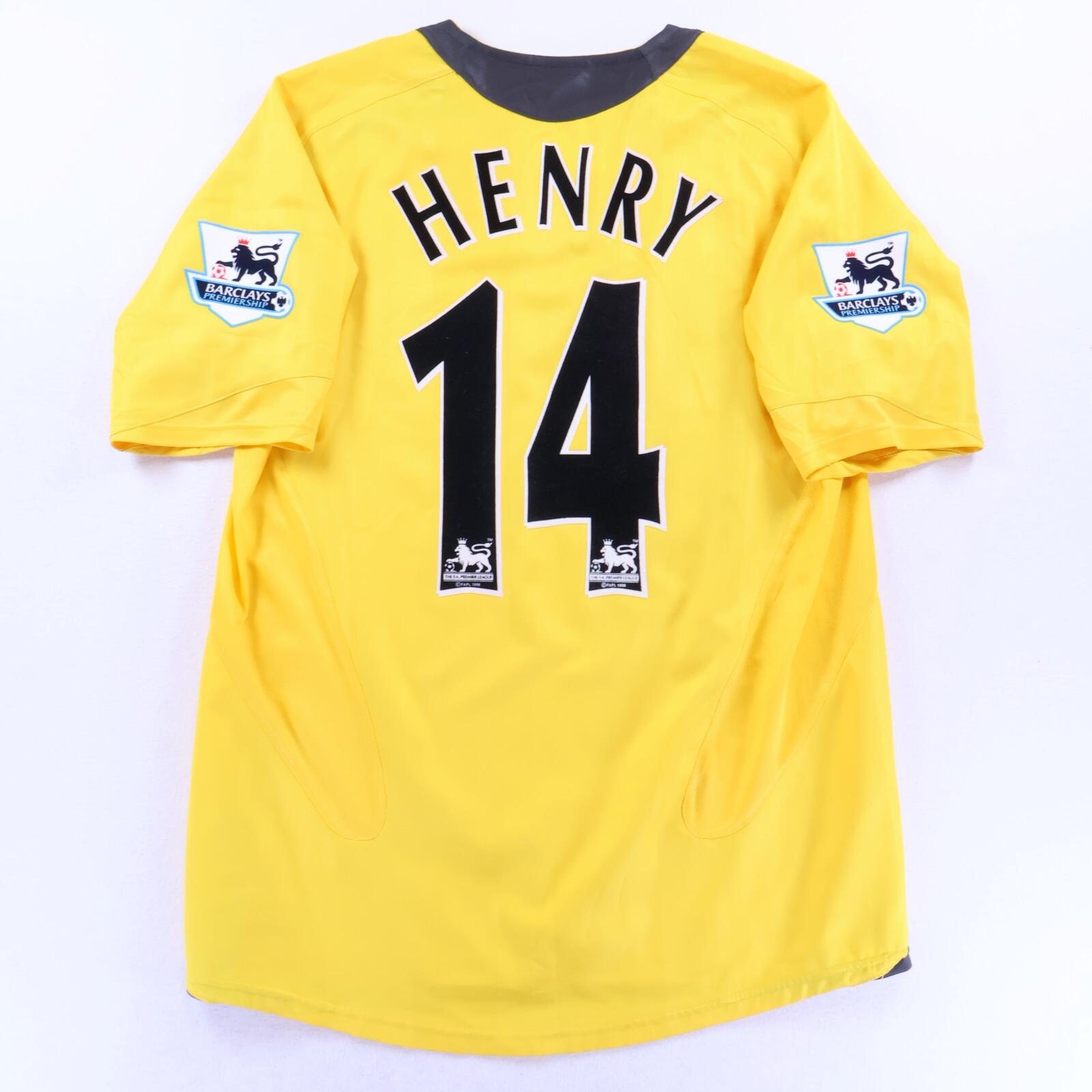 Arsenal Henry #14 2005/06 Away Shirt - M- FRONT