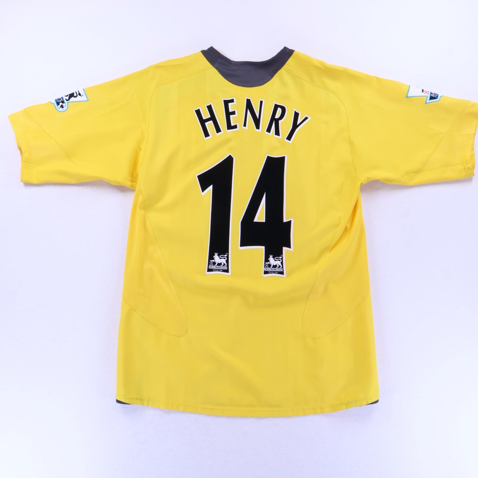 Arsenal Henry #14 2005/06 Away Shirt - M- FRONT