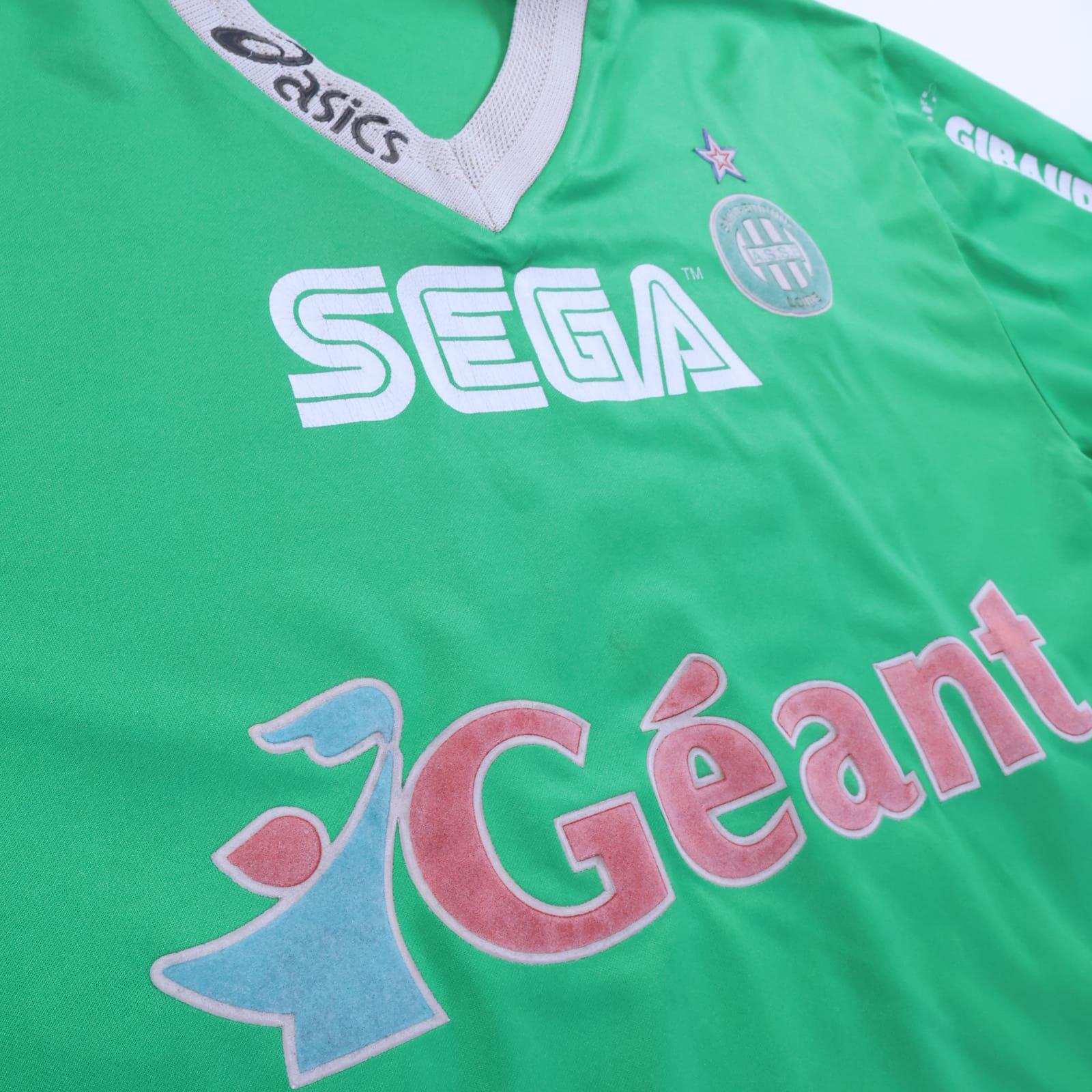As Saint-Étienne 1999/00 Home Shirt - L- BACK