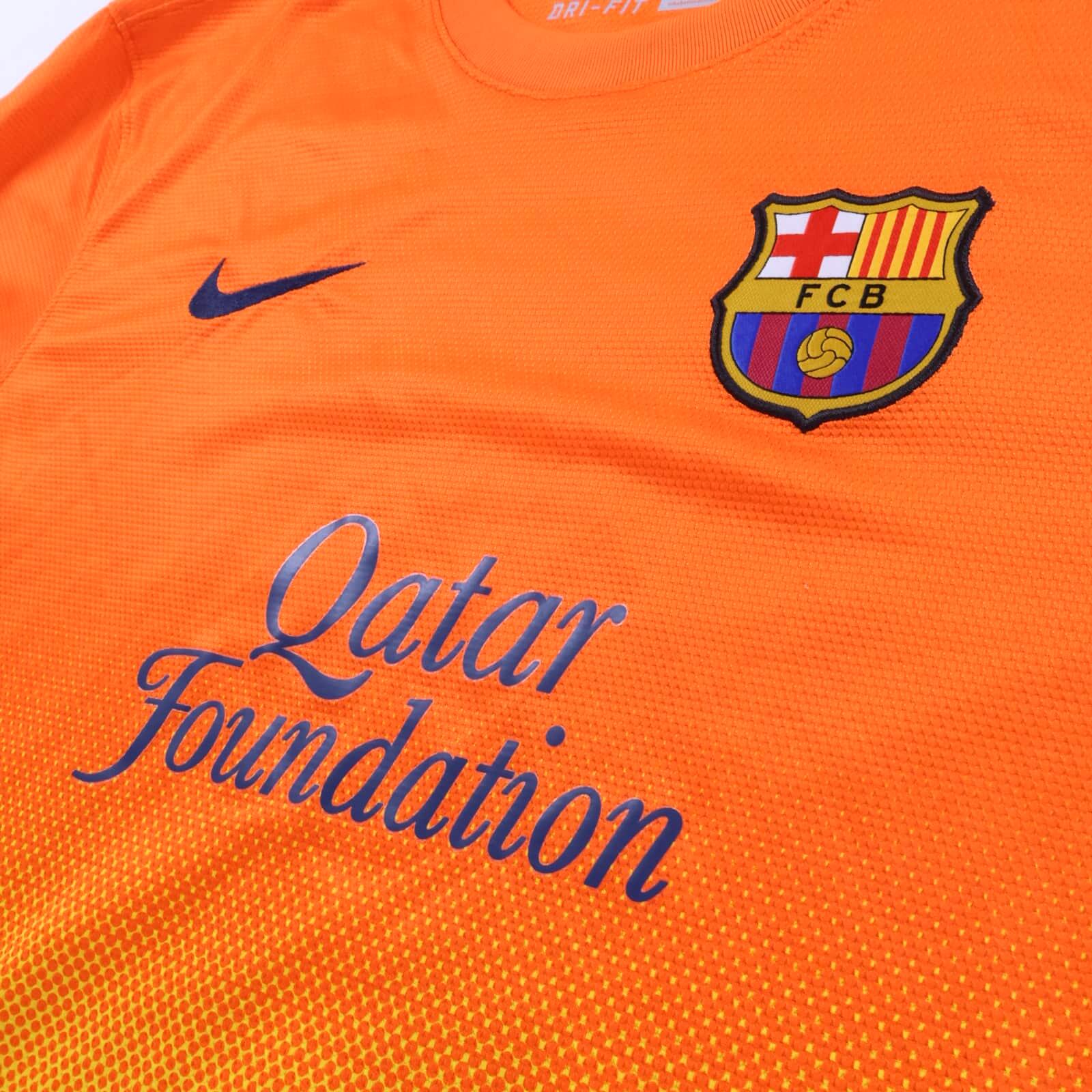 Barcelona Jordi Alba #18 2012/13 Away Shirt - Long Sleeve - L