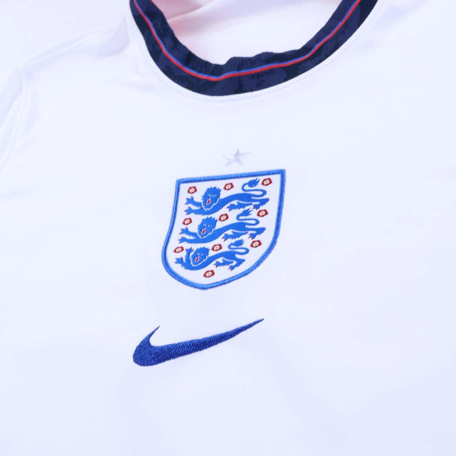 England 2020/22 Home Shirt - S- BACK
