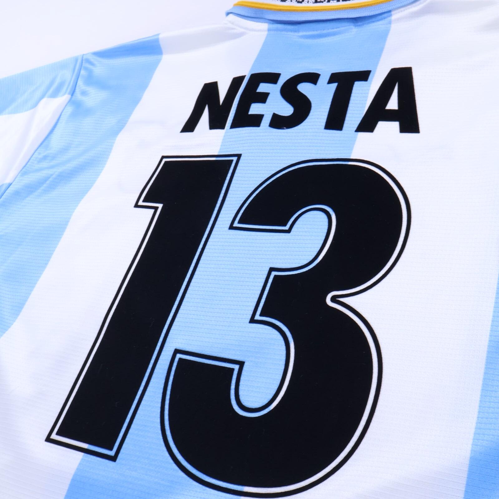 S.S Lazio Nesta #13 1999/00 Home Shirt - L