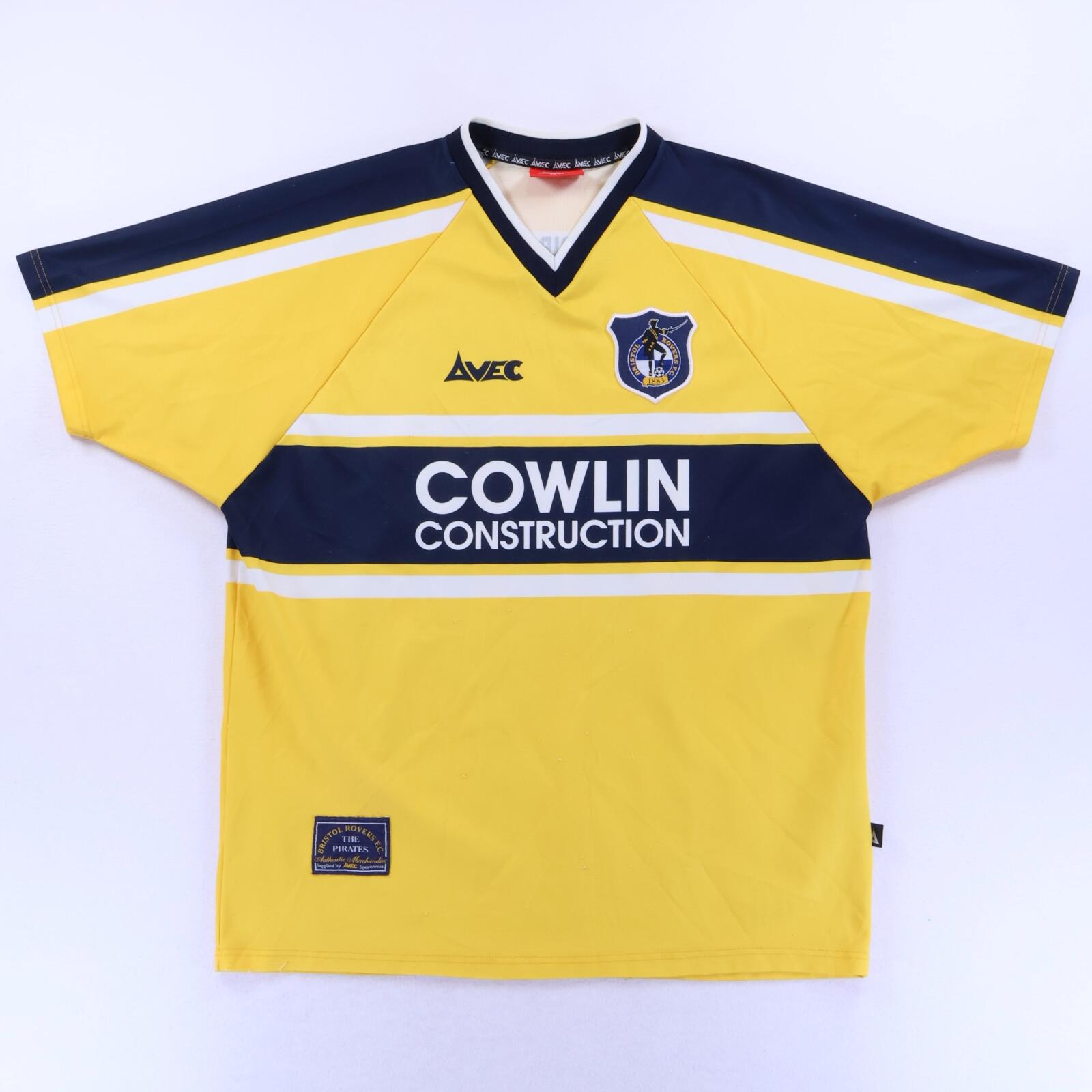 Bristol Rovers Cureton #10 1999/00 Away Shirt - L- BACK