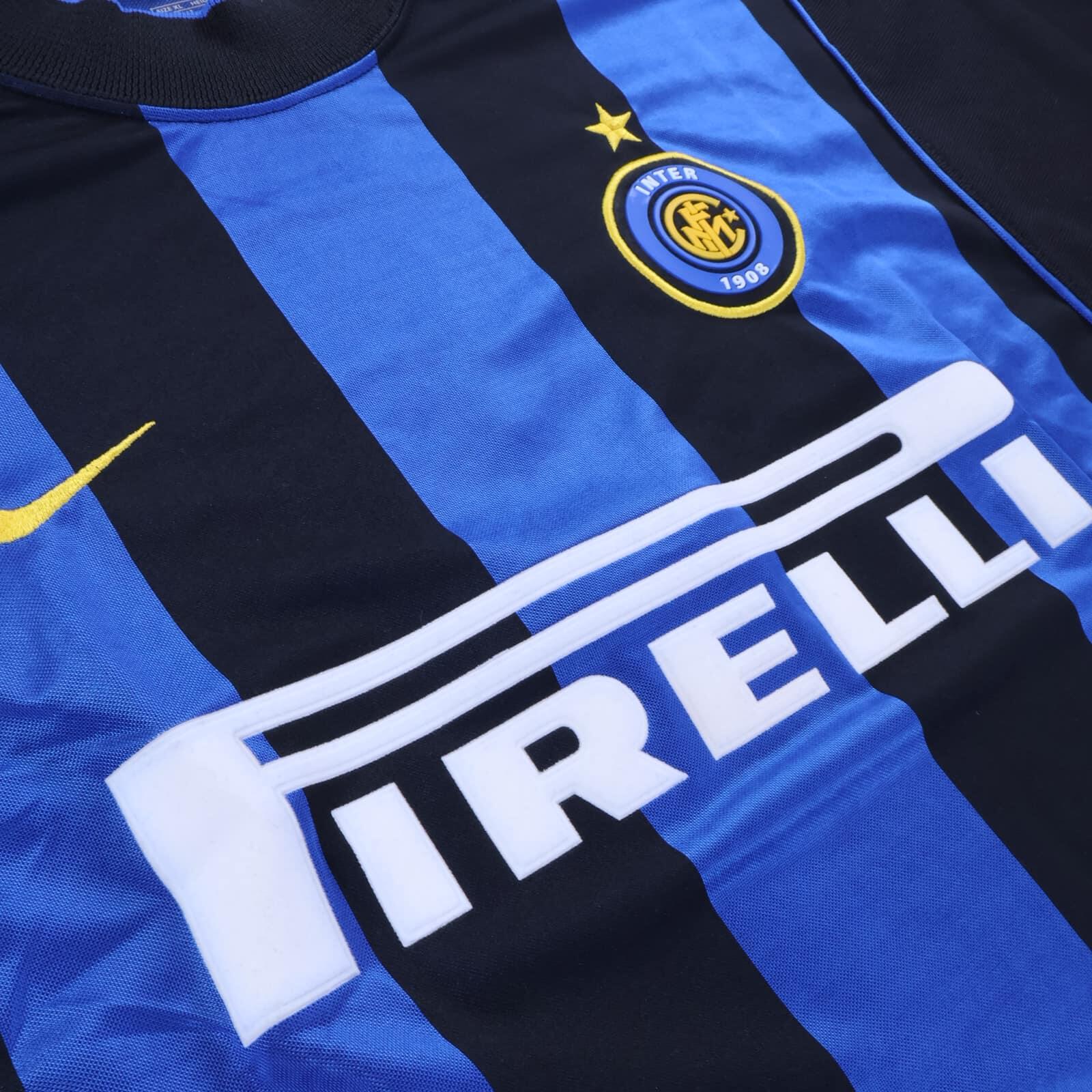 Inter Milan Ronaldo #9 2000/01 Home Shirt - XL
