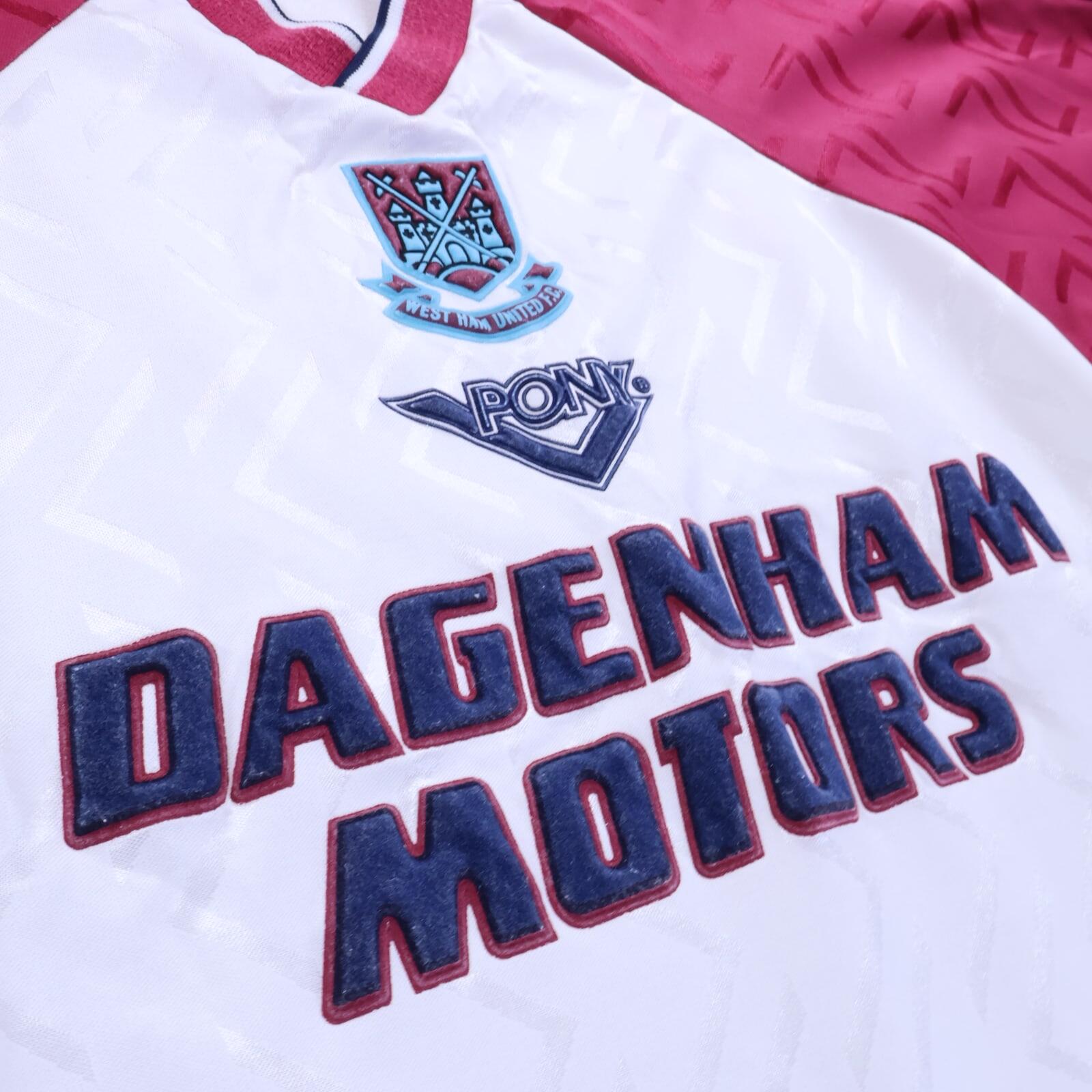 West Ham United 1994/96 Third Shirt - L- BACK