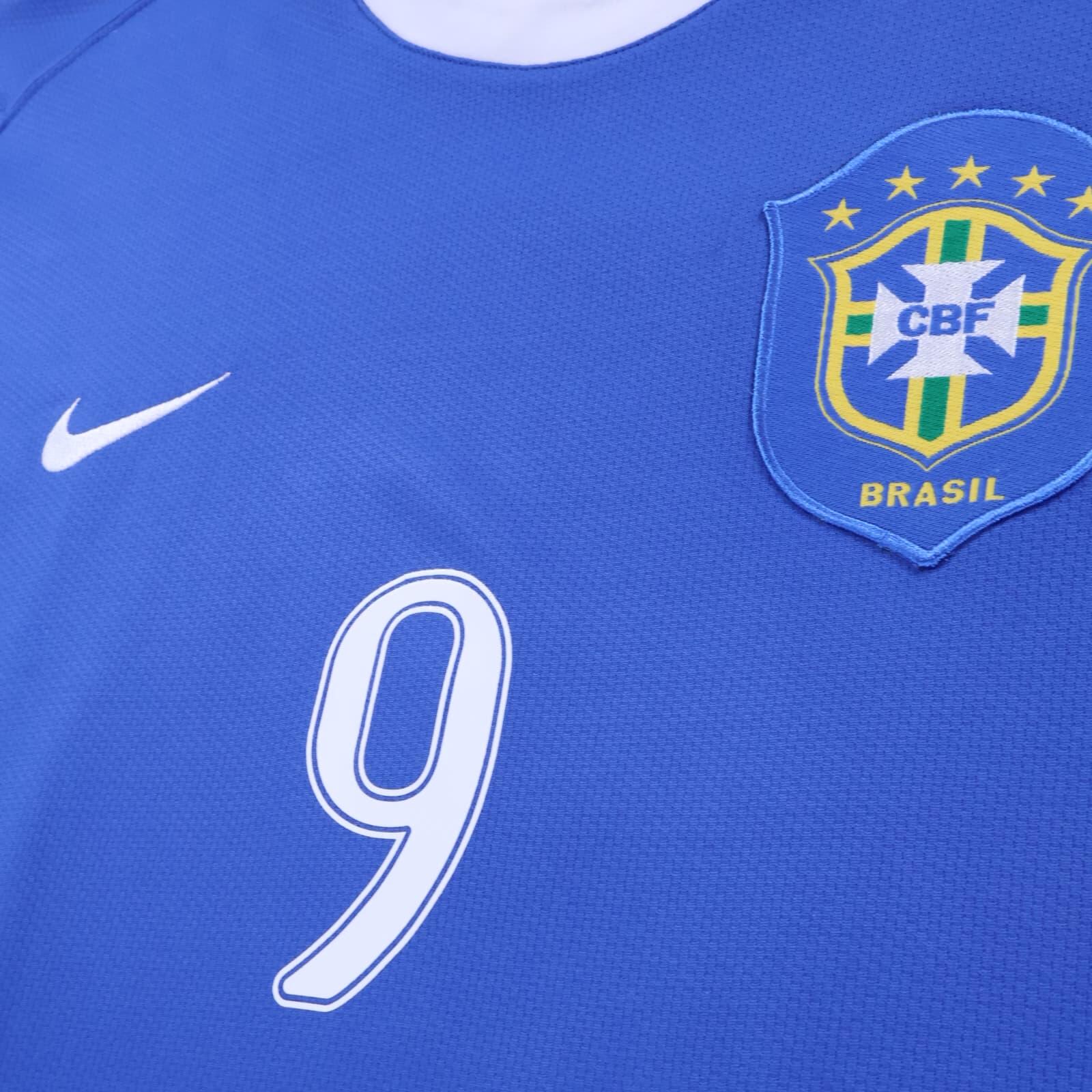 Brazil Ronaldo #9 2006/07 Away Shirt - XL