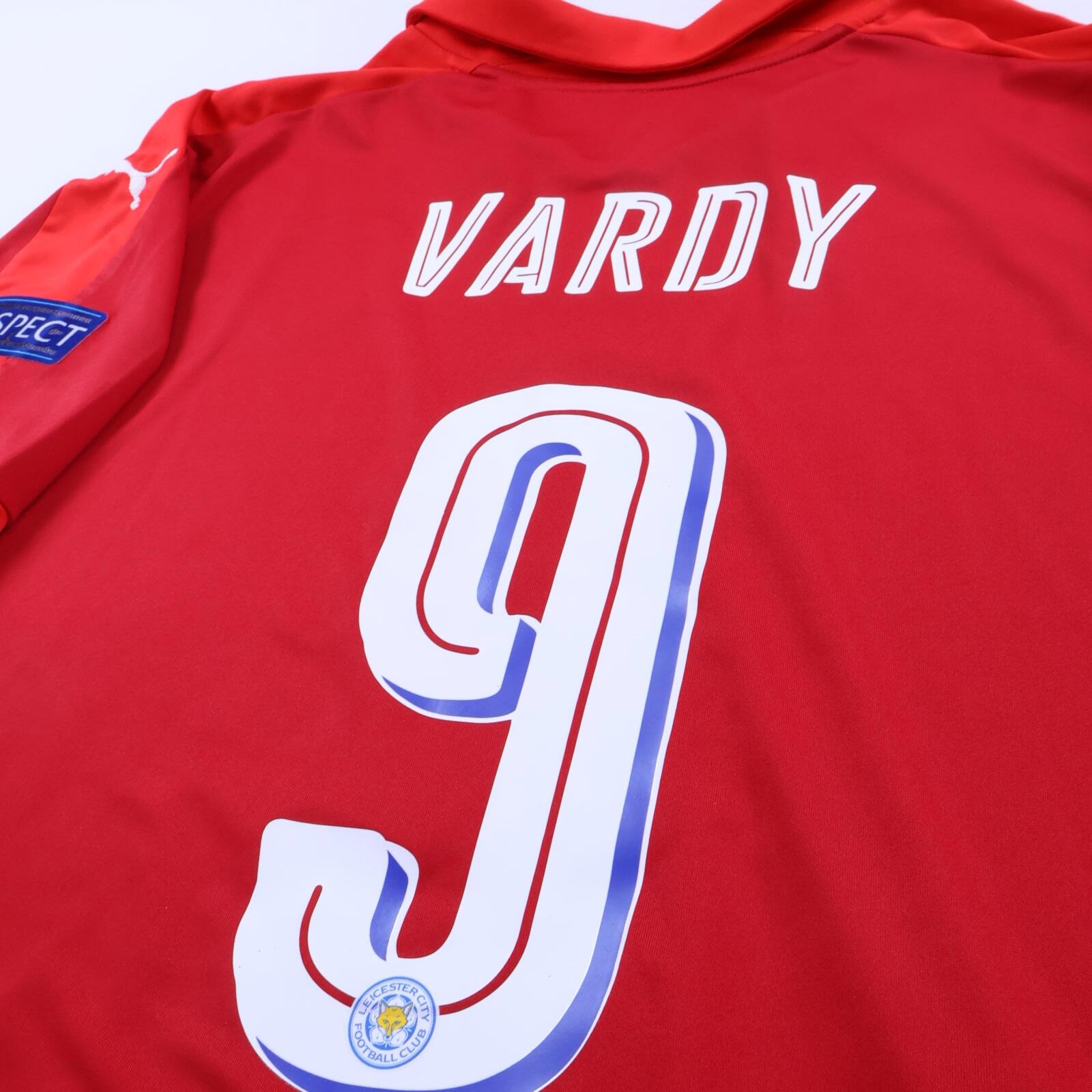 Leicester City Vardy #9 2016/17 Away Shirt - XL- TAGS