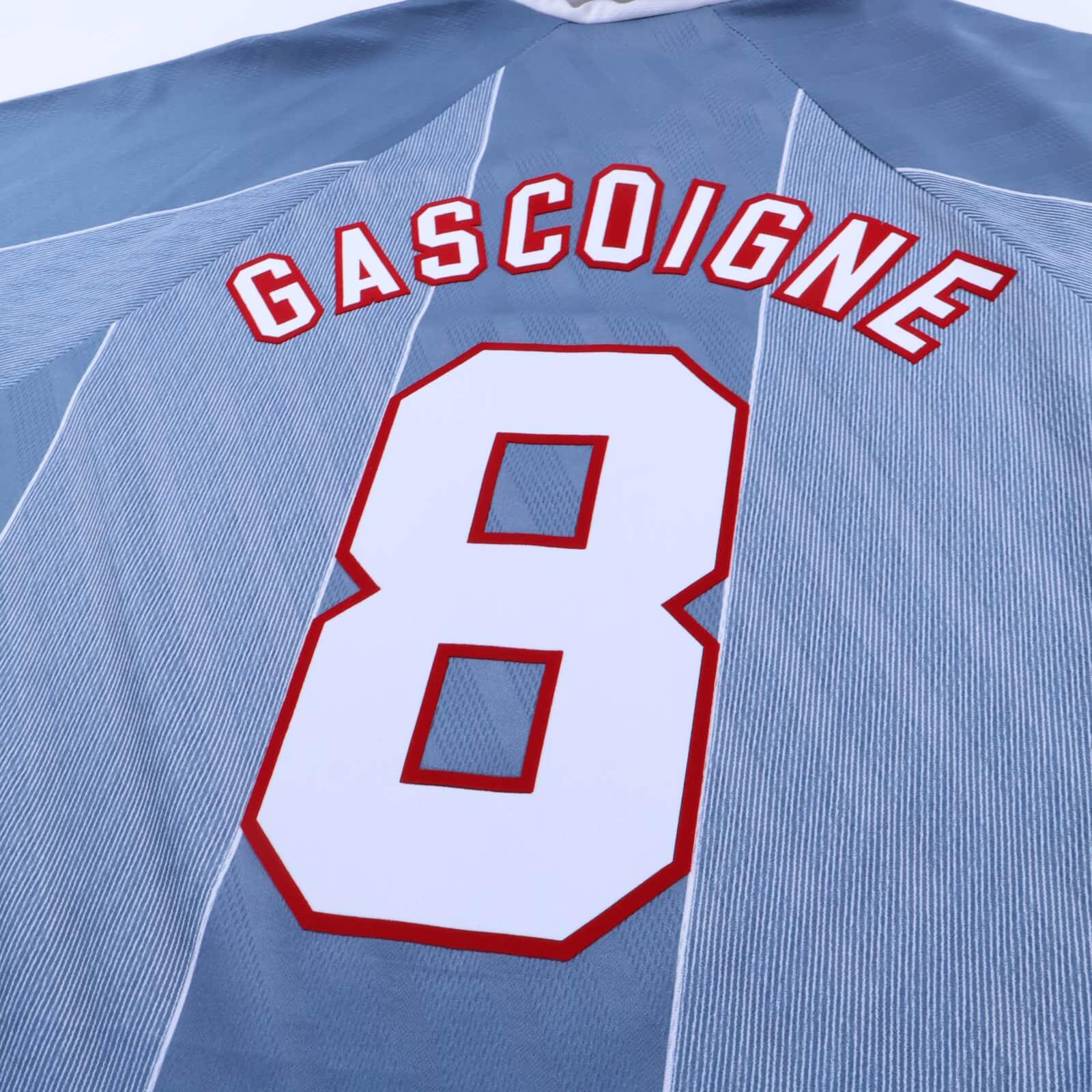 England Gascoigne #8 1996/97 Away Shirt - XL- TAGS