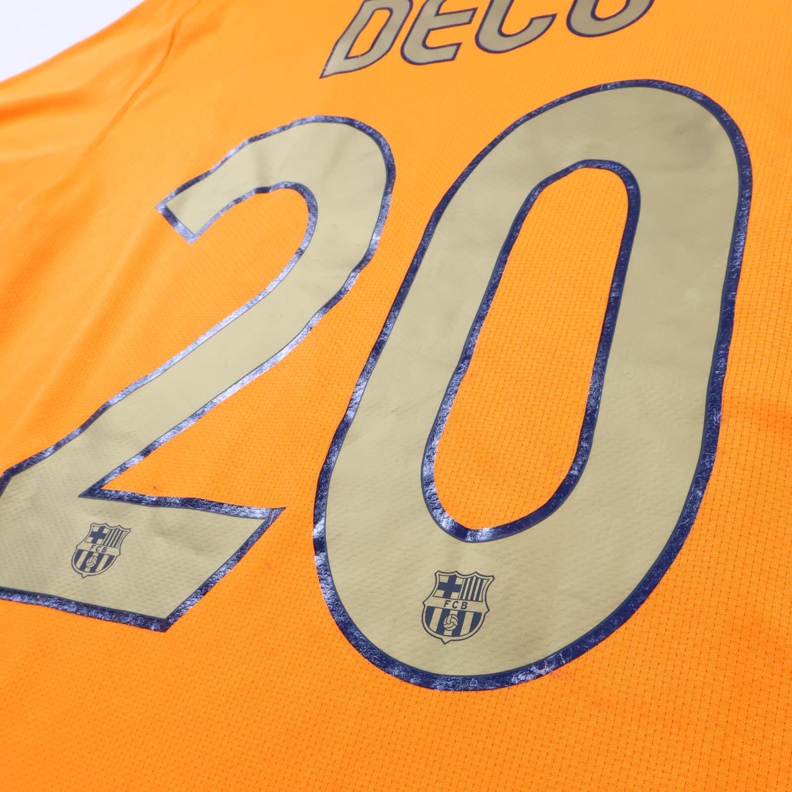 Barcelona Deco #20 2006/08 Away Shirt - M
