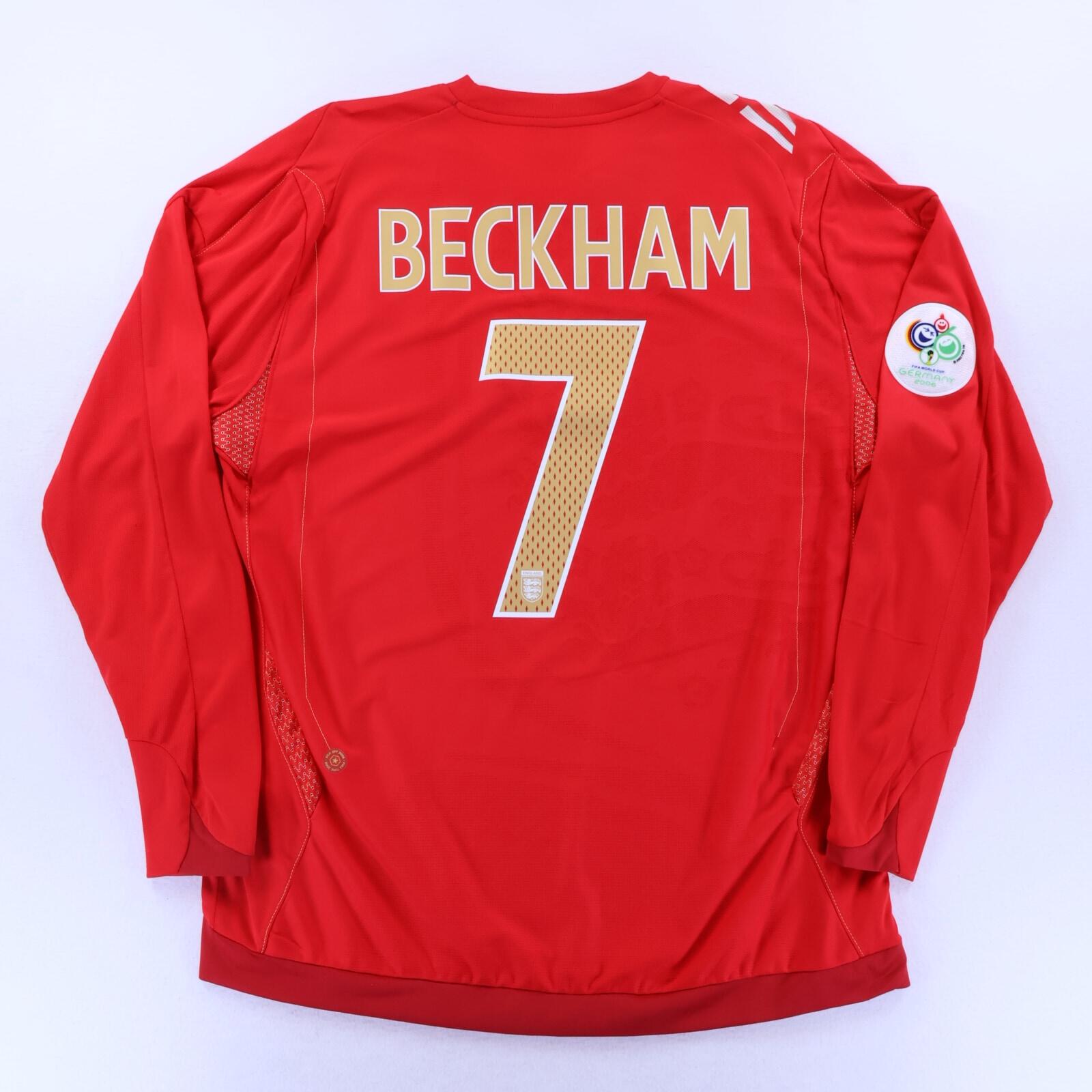 England Beckham #7 2006/08 Away Shirt - XL- FRONT