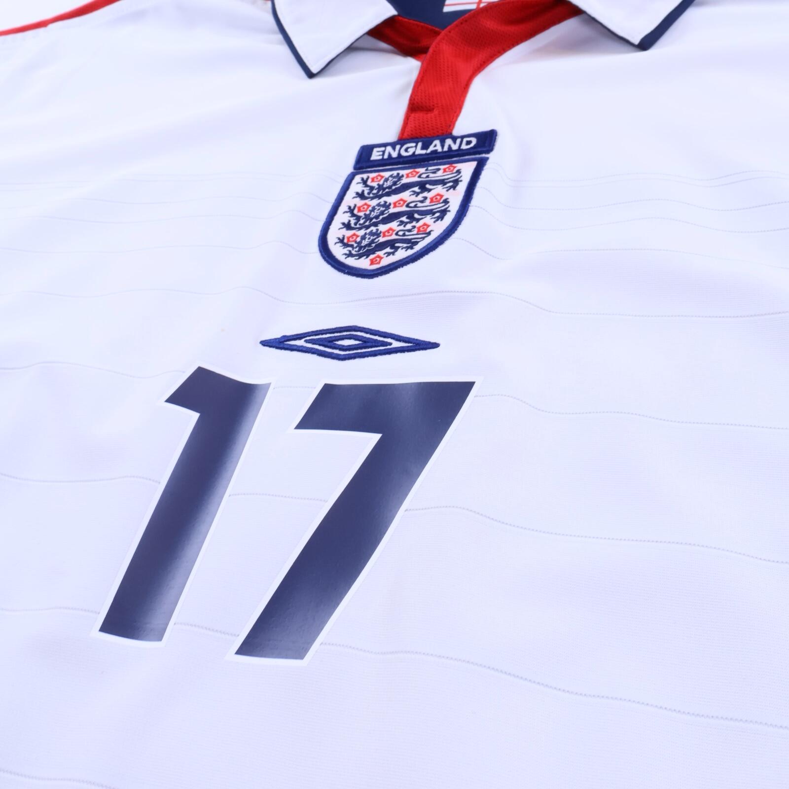 England Butt #17 2003/05 Home Shirt - Reversible - L