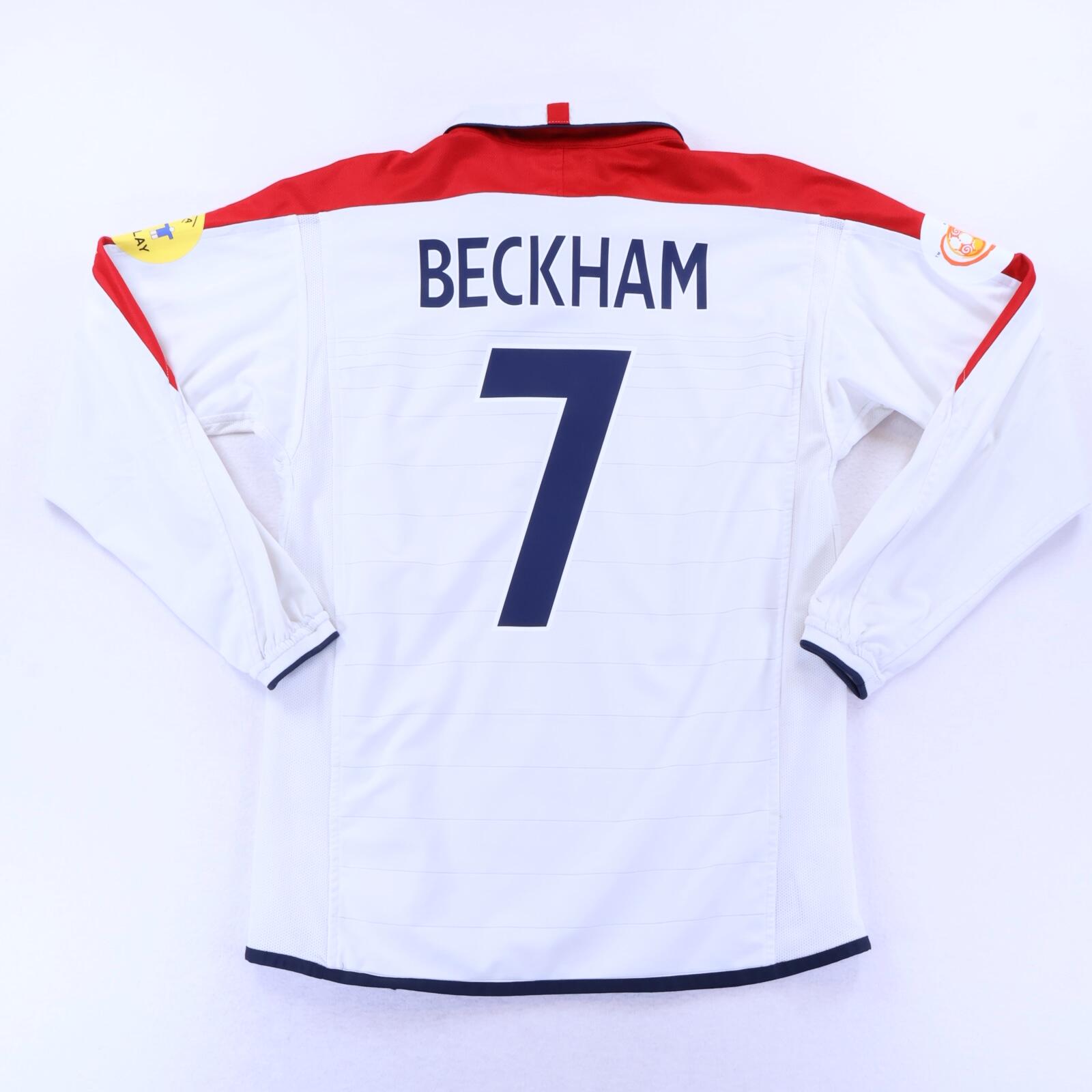 England 2003/05 Home Shirt - Long Sleeve - M