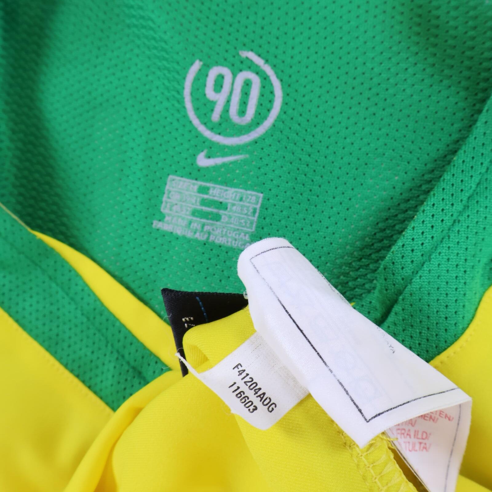 Brazil Ronaldo #9 2004/06 Home Shirt - M