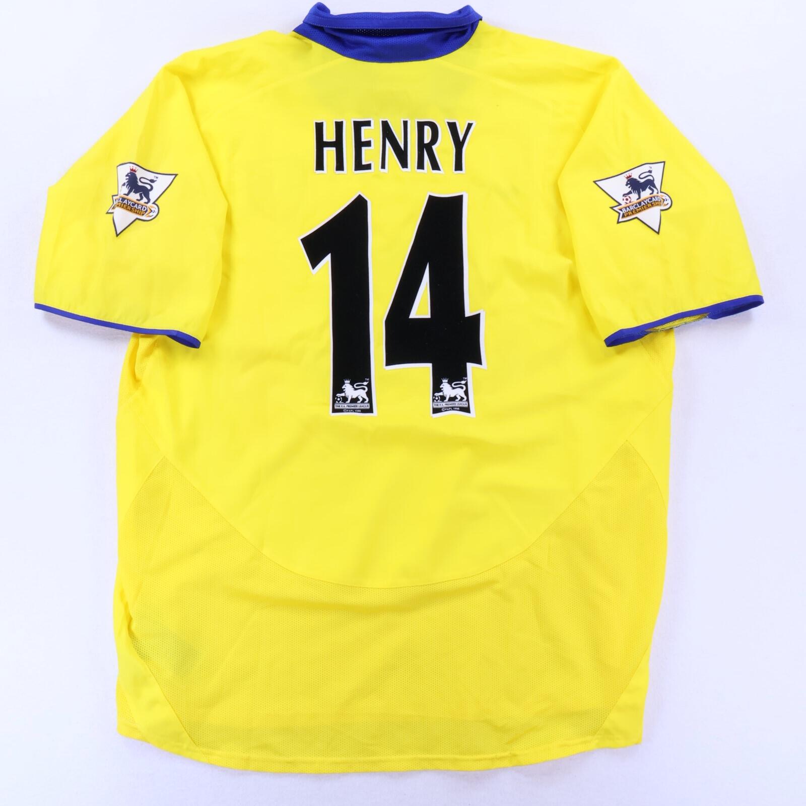 Arsenal Henry #14 2003/04 Away Shirt - XL
