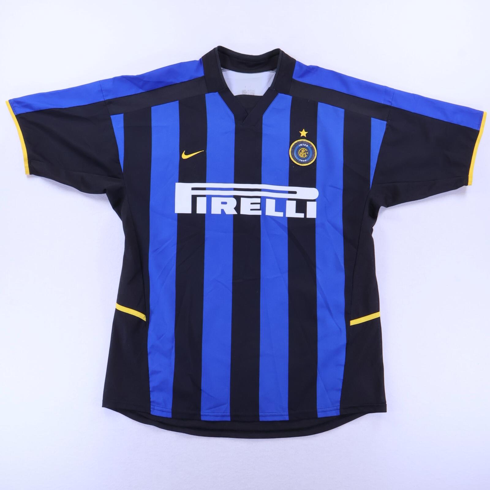 Inter Milan Vieri #32 2002/03 Home Shirt - L