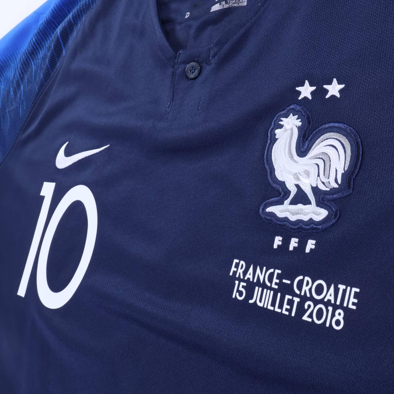 France Mbappé #10 2018/19 Home Shirt - XL