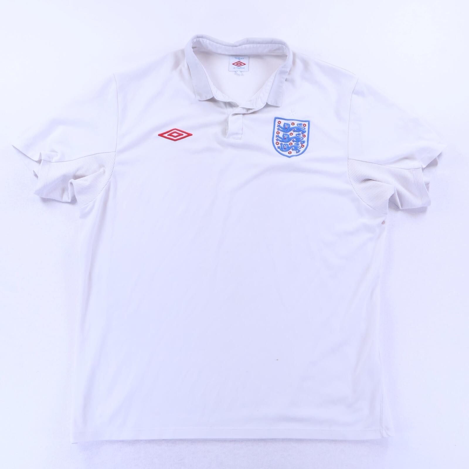 England 2009/10 Home Shirt - XL